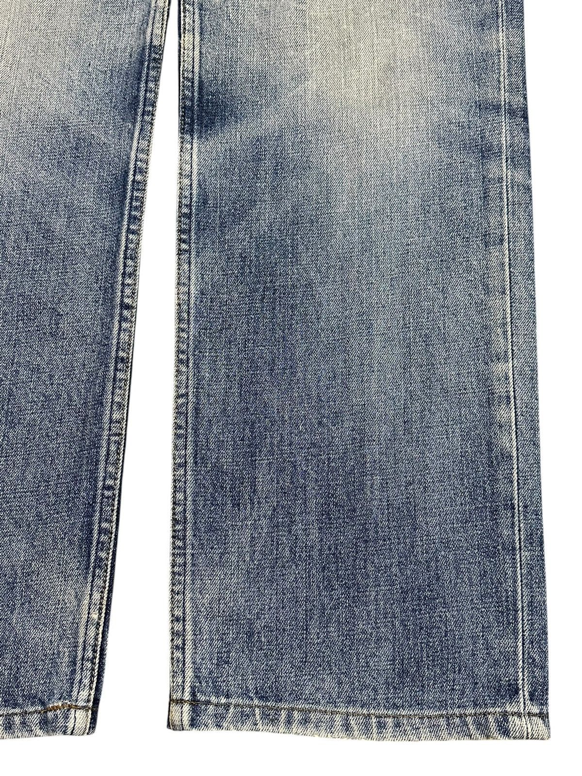 Levi's Vintage 90s Levis Blue Faded Wash Distress Style Loose Jeans Size US 32 / EU 48 - 8 Thumbnail