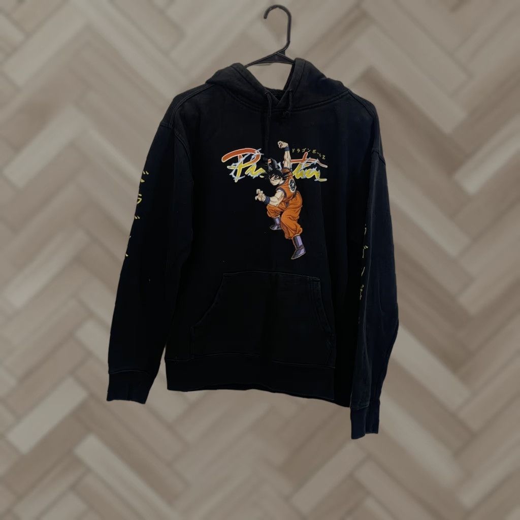 Bally VINTAGE Dragon Ball Z Goku Hoodie Black S Men Hoodie Graphic Print Hooded Pullover Size S Size US S / EU 44-46 / 1 - 1 Thumbnail