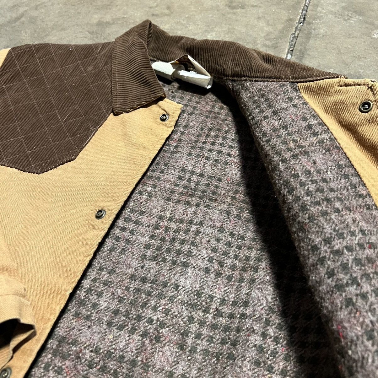 Walls Vintage 80s Walls Chore Jacket Corduroy Collar Blanket Lined Size US M / EU 48-50 / 2 - 8 Thumbnail