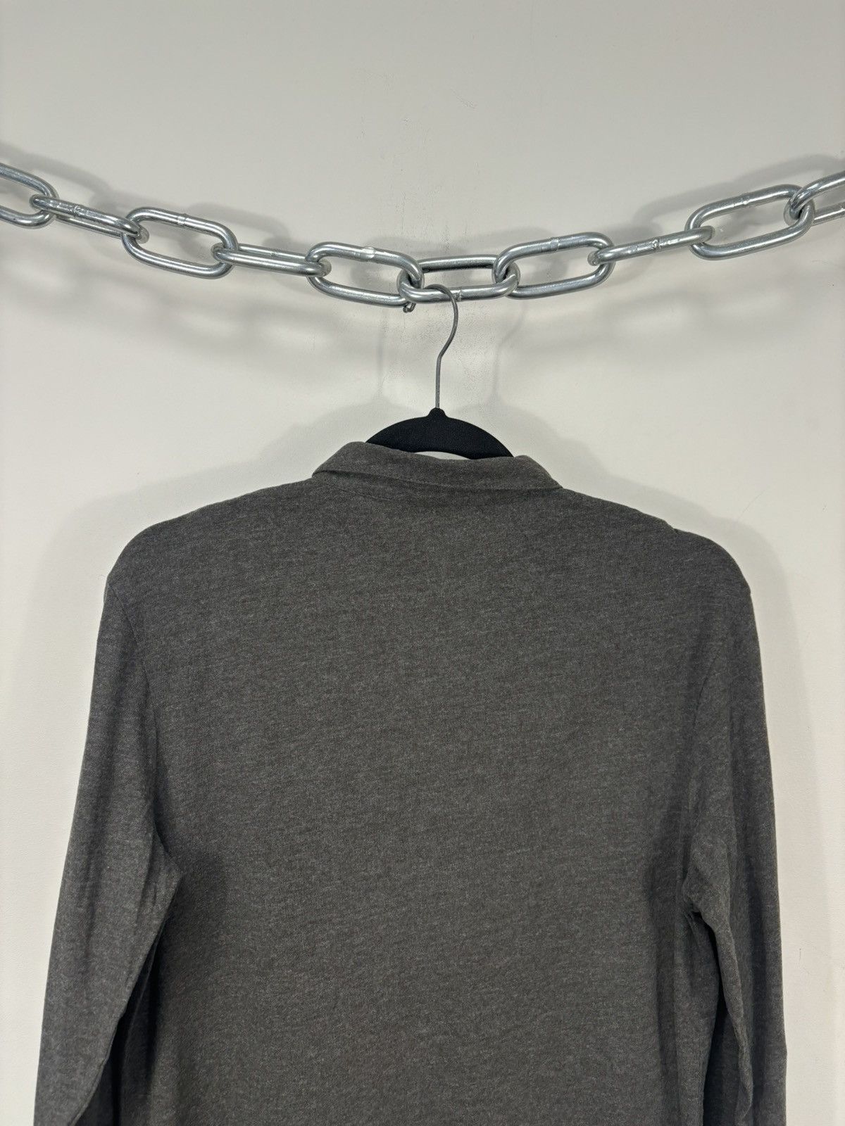 Allsaints AllSaints Men’s Brace Brown Long Sleeve Polo Shirt Size US S / EU 44-46 / 1 - 11 Thumbnail