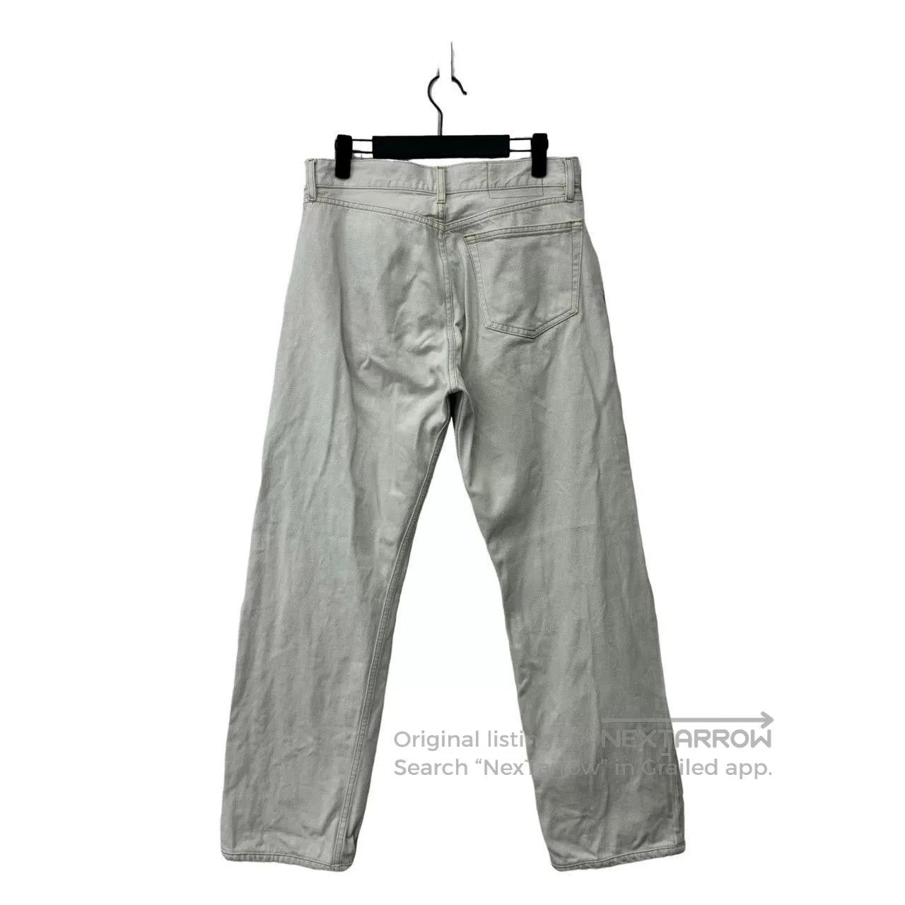 Maison Margiela Maison Margiela Distressed White Denim Pants. Size US 31 - 2 Thumbnail