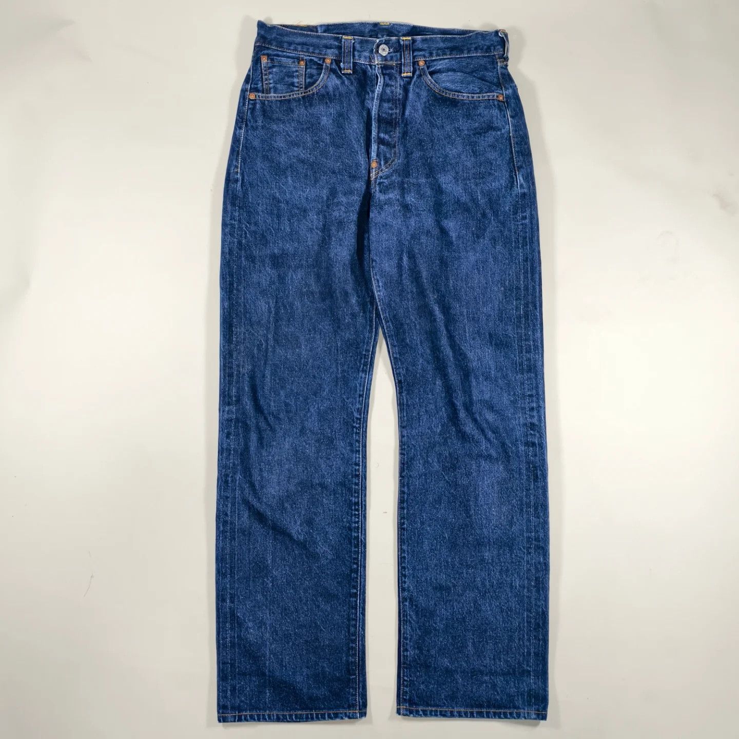 Levi's Vintage Clothing Levi’s Vintage Clothing Lot 201XX 1937 Model Selvedge Jeans Size US 32 / EU 48 - 1 Thumbnail