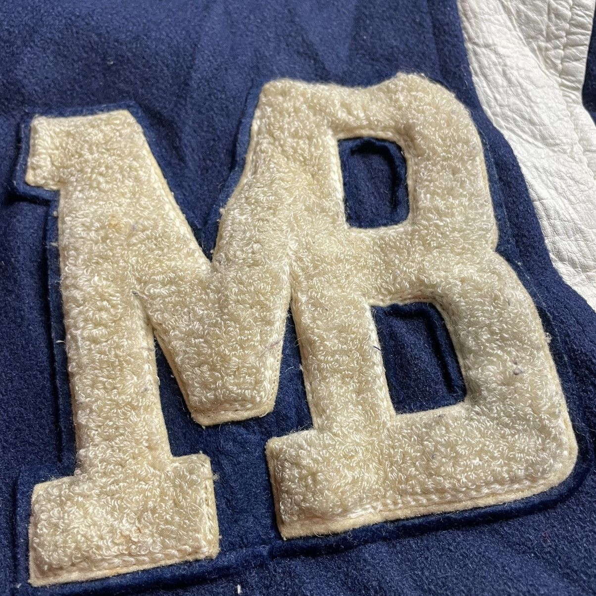 Macbeth VINTAGE MACBETH WOOL + LEATHER VARSITY JACKET Size US L / EU 52-54 / 3 - 9 Thumbnail