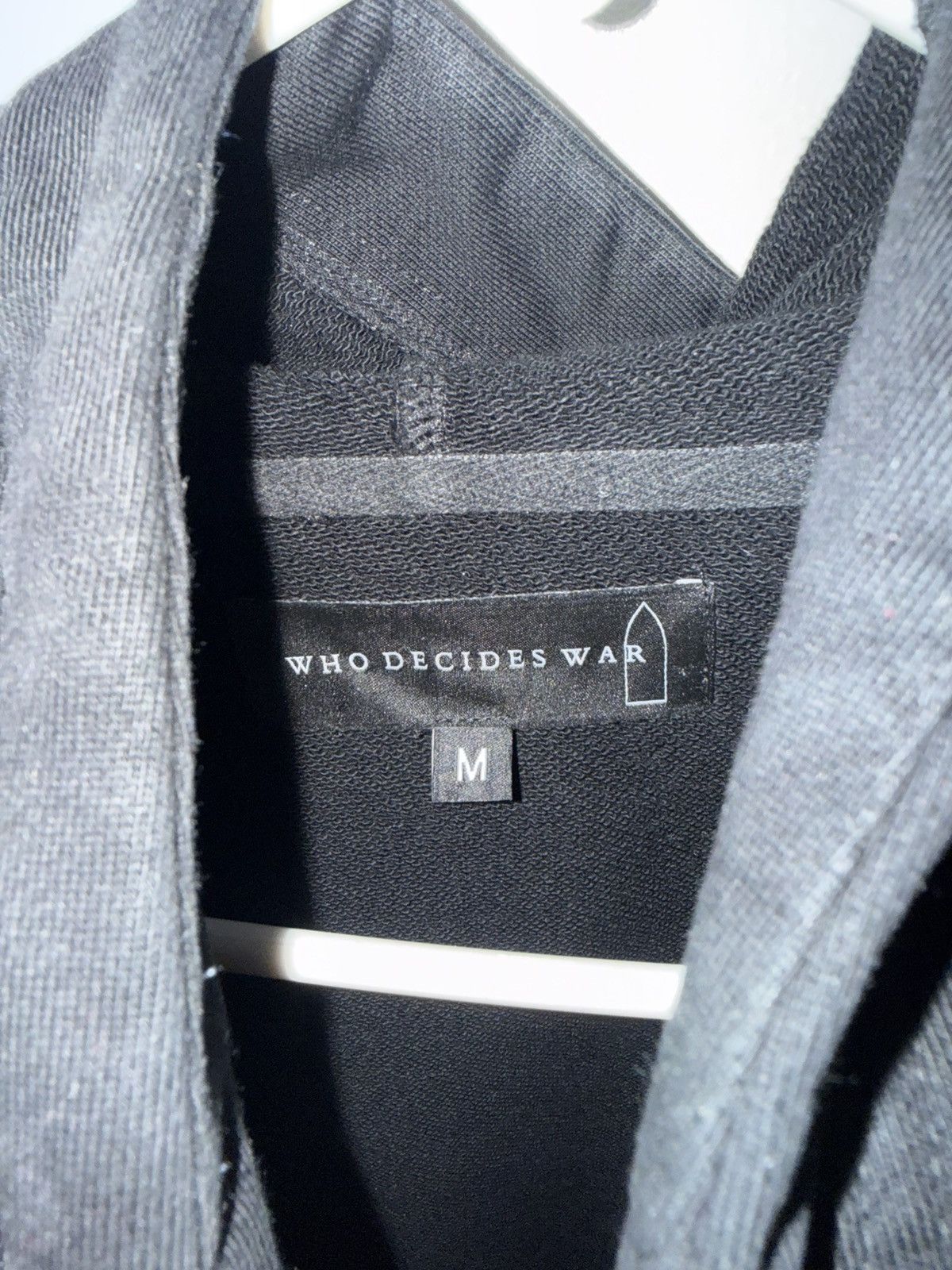 Who Decides War Who decide war black flame hoodie wdw Size US M / EU 48-50 / 2 - 3 Thumbnail