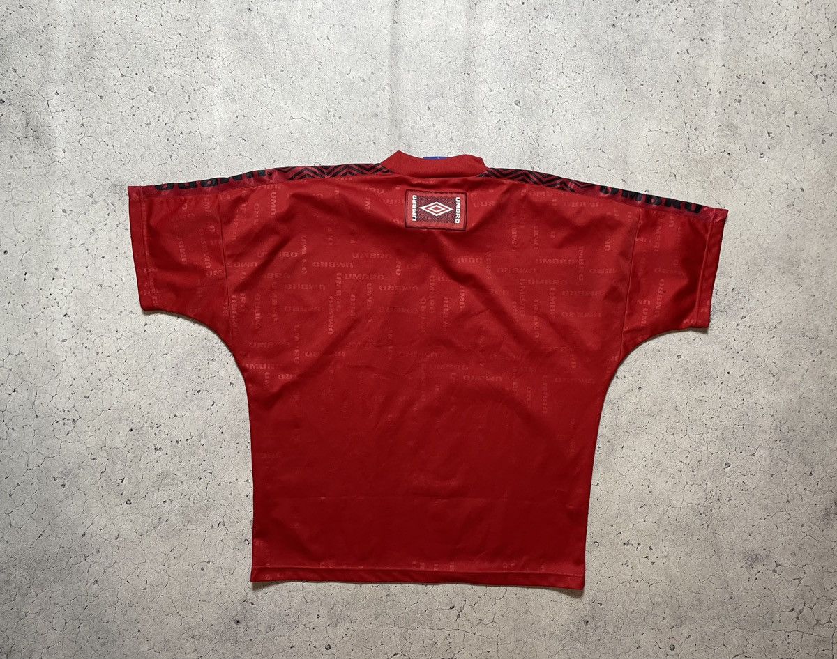 Umbro Vintage 90s Retro T-Shirt Stripes Umbro Big Logo Y2K Size US L / EU 52-54 / 3 - 2 Thumbnail
