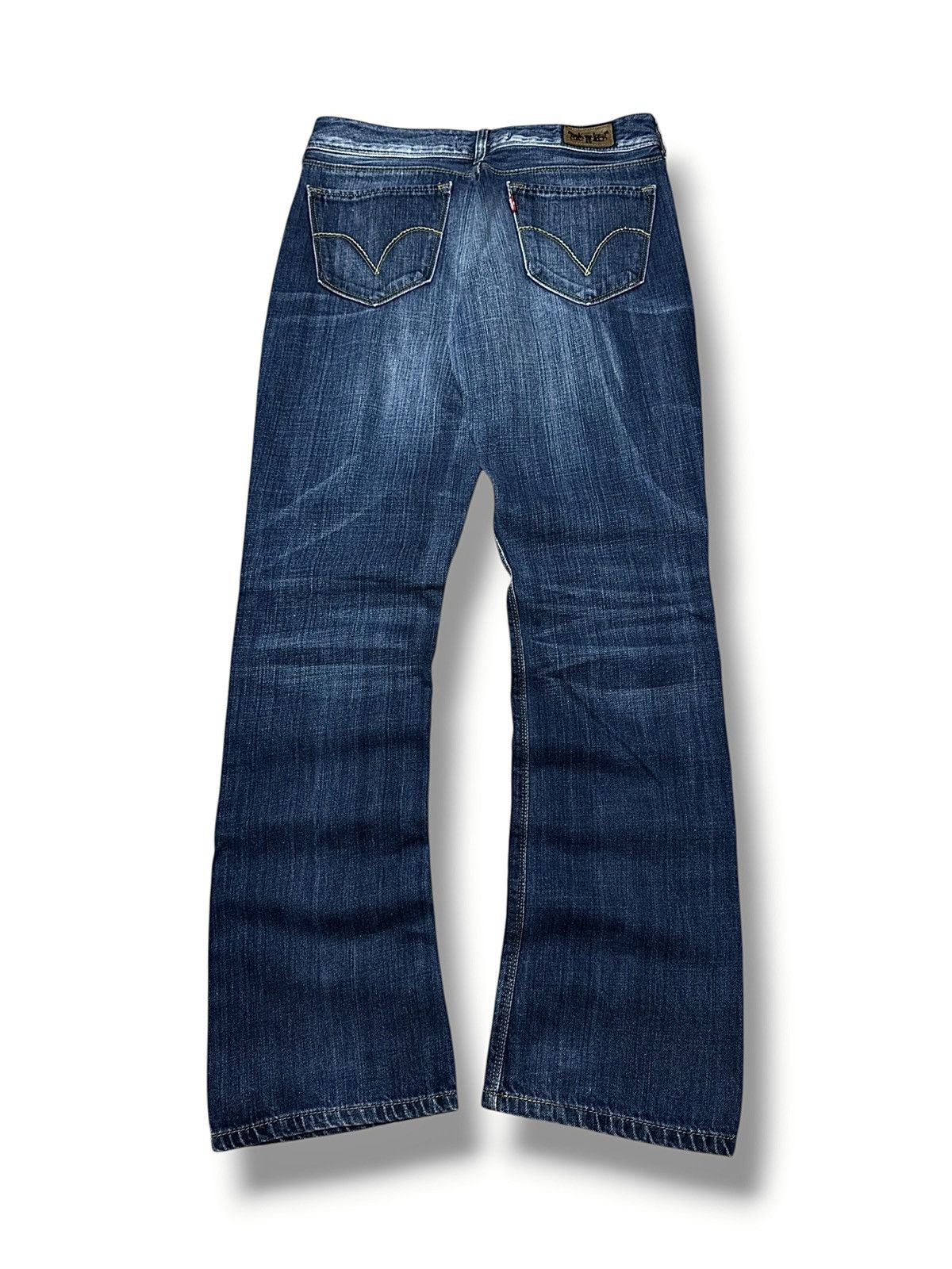 Levi's Levi's Vintage Straight Fit Distressed Faded Blue Jeans Size US 31 - 5 Thumbnail