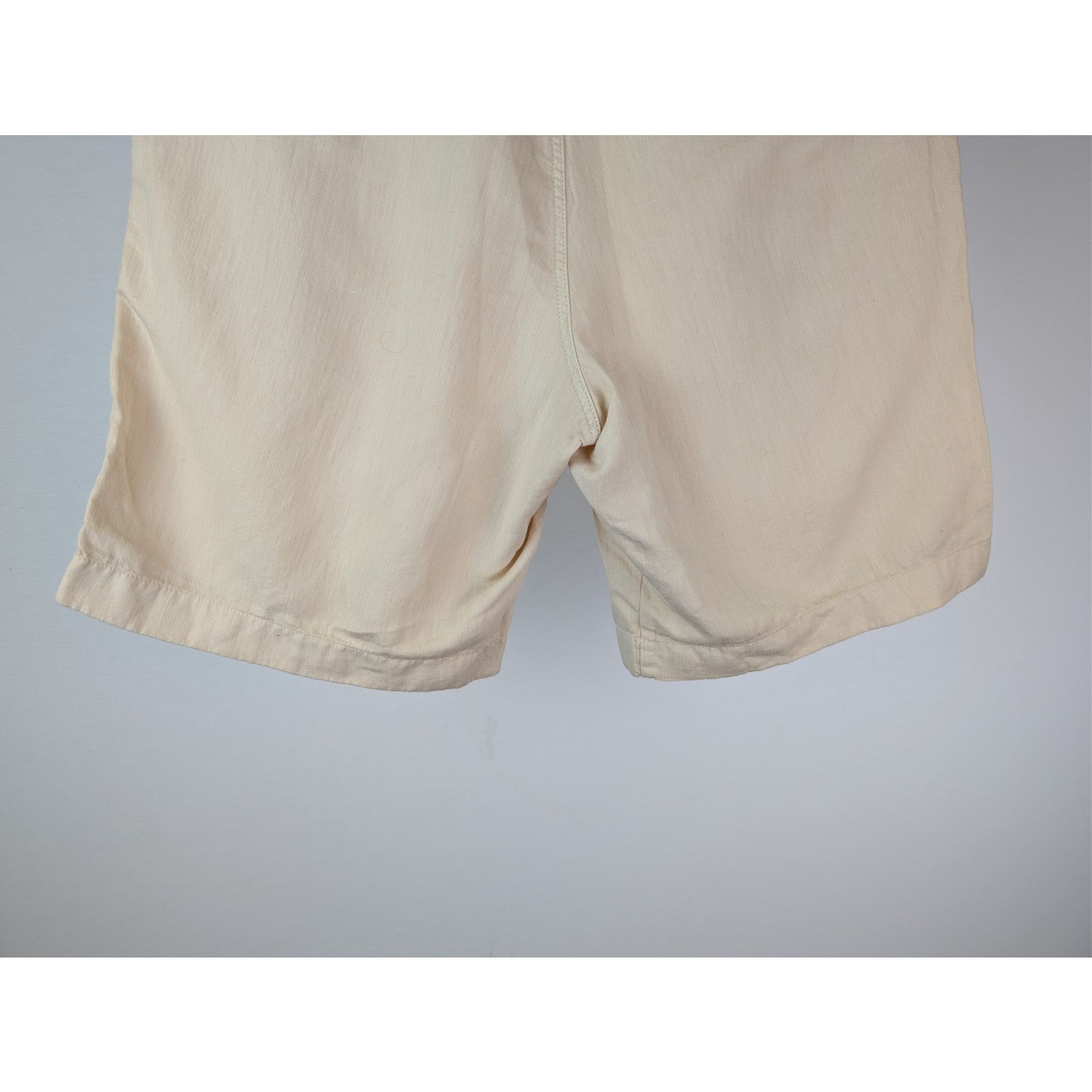 Todd Snyder o1rshd1 CC20 Cotton-Linen Chino Shorts in Light Beige/Cream Size US 32 / EU 48 - 12 Thumbnail