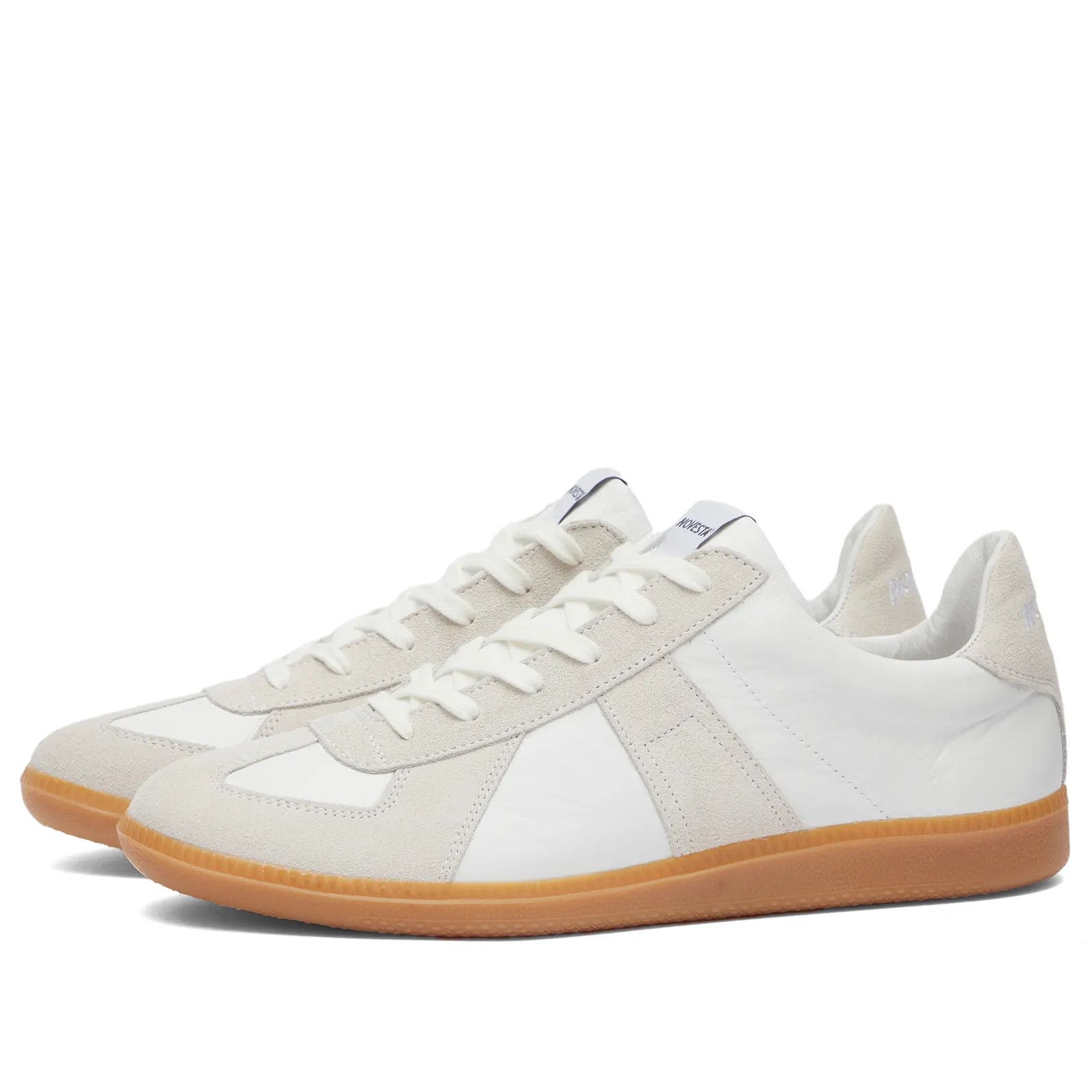 Novesta Novesta GAT Leather Court Sneaker White Gum US 9 EU 42 Size US 9 / EU 42 - 1 Thumbnail