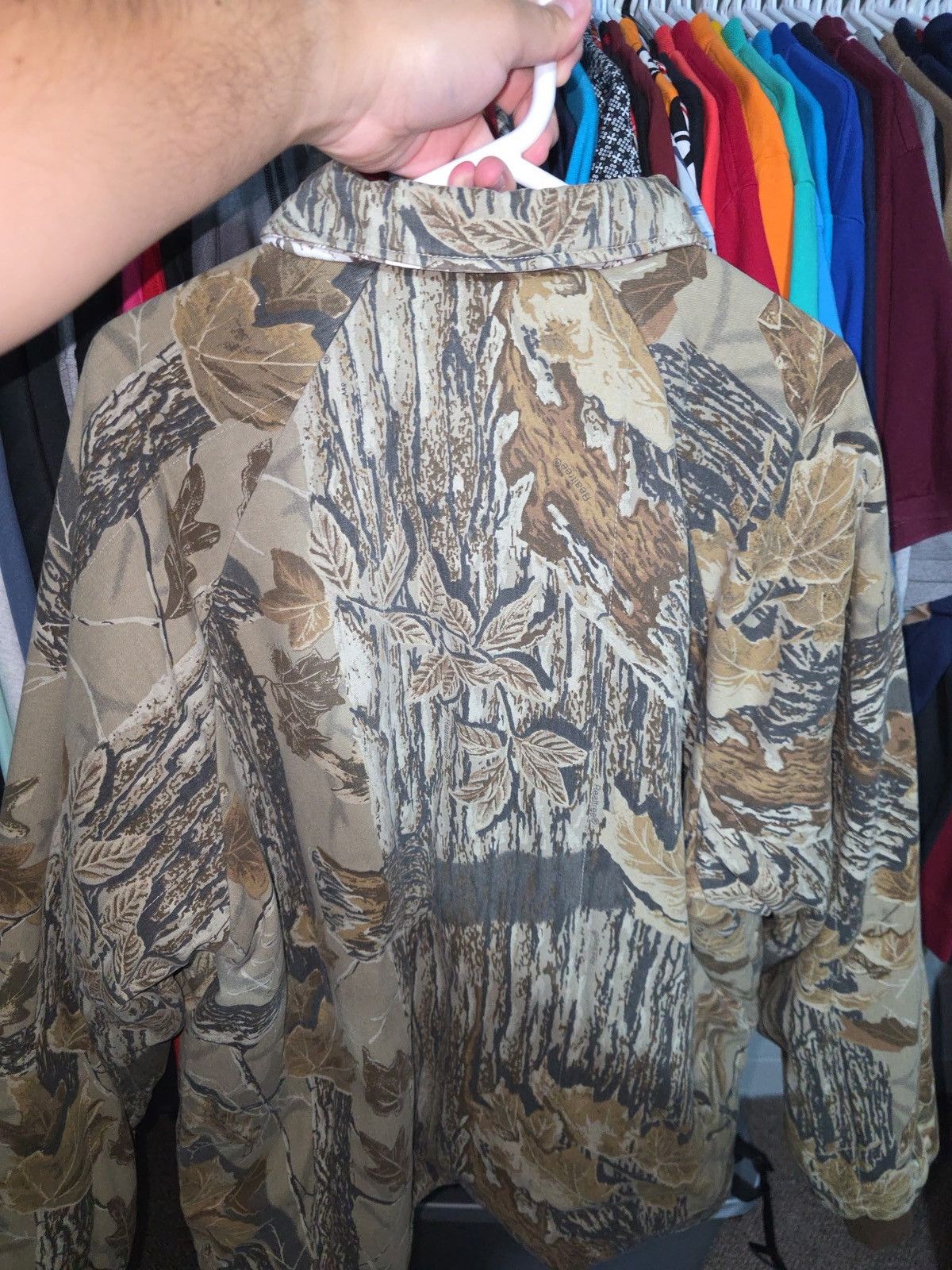 Supreme RealTree Reversible Quilted Work Jacket