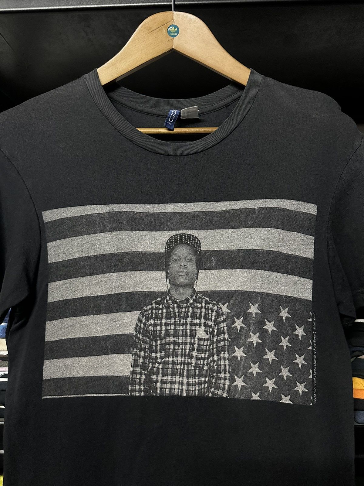 A$AP Rocky × Band Tees × Rap Tees Asap Rocky Sun Faded Rap Tee Size US S / EU 44-46 / 1 - 2 Thumbnail