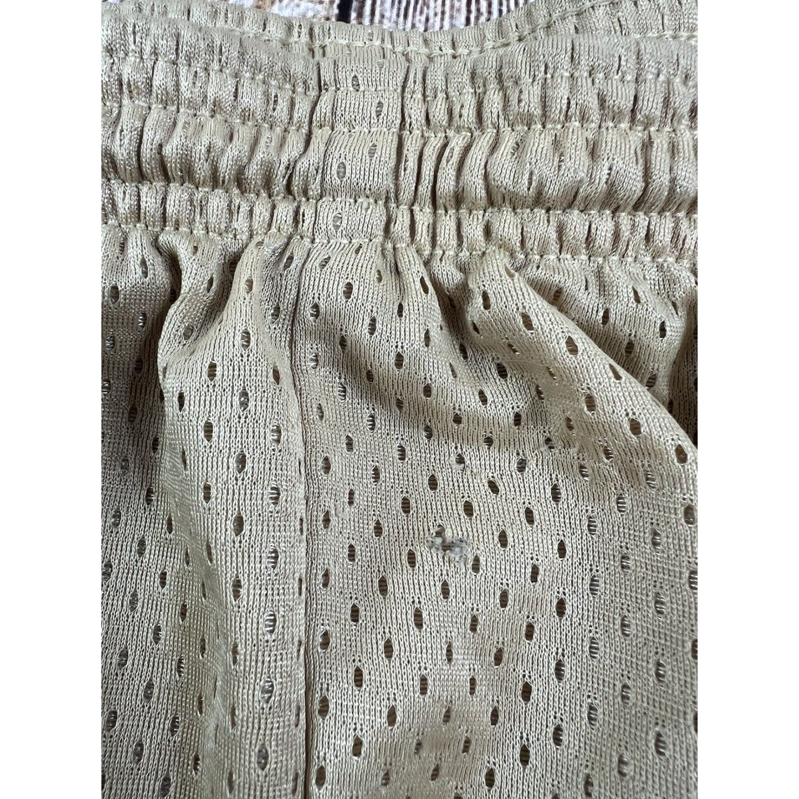 Vintage A4 Mens Football Athletic Shorts Gold L Large Athletic Sports Activewear Size L Size US 33 - 7 Thumbnail