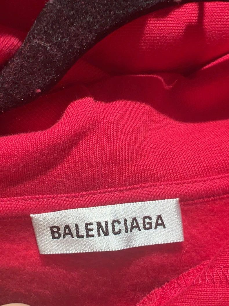 Balenciaga Balenciaga Printed Hoodie Never Worn with Tag, Poor Storag Size US S / EU 44-46 / 1 - 2 Thumbnail