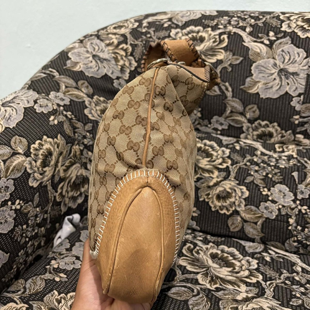 Gucci 🔥GUCCI THE NEW JACKIE HOBO BAG MONOGRAM Size ONE SIZE - 4 Thumbnail