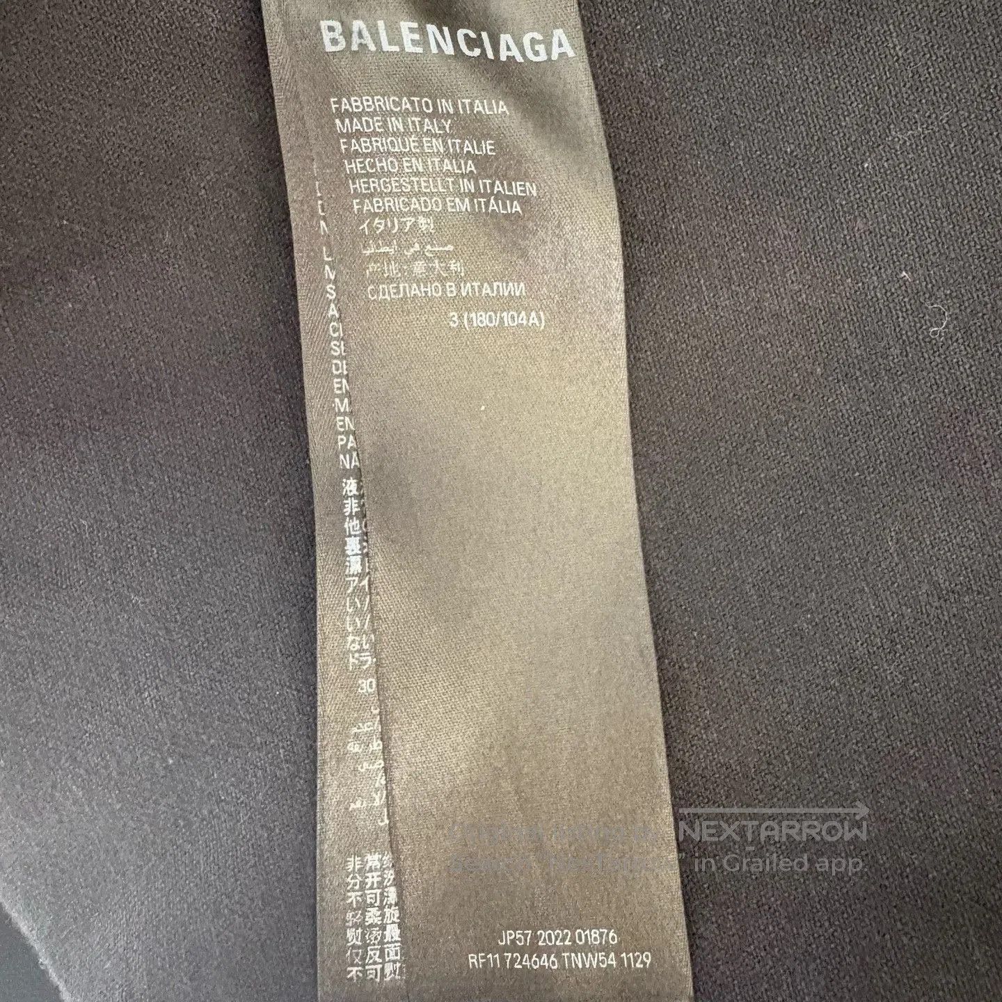 Balenciaga BALENCIAGA Graffiti Logo Denim Jacket. Size US L / EU 52-54 / 3 - 4 Thumbnail