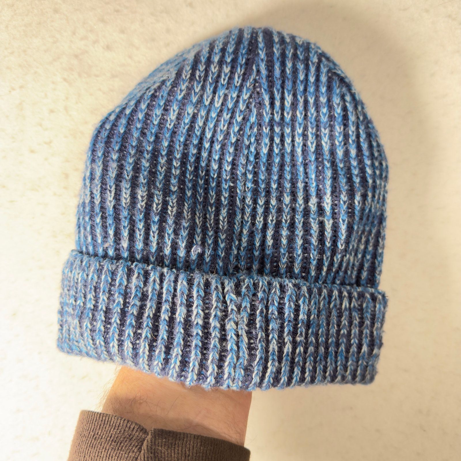 Other All In Motion Ski Hat Beanie Blue Knit Fleece Lined OSFM Size ONE SIZE - 4 Thumbnail