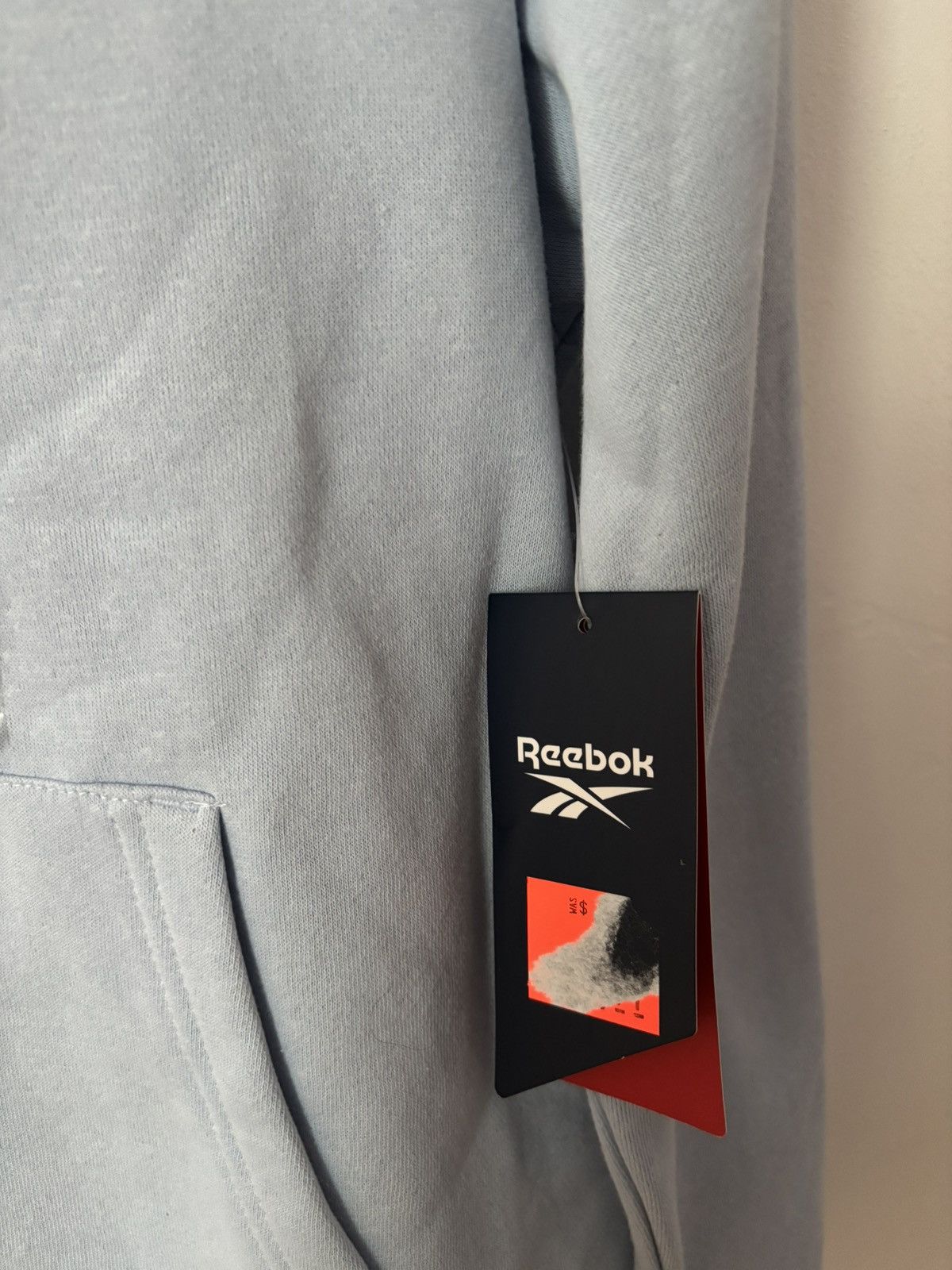 Reebok Reebok Baby Blue Hoodie Size XS / US 0-2 / IT 36-38 - 3 Thumbnail