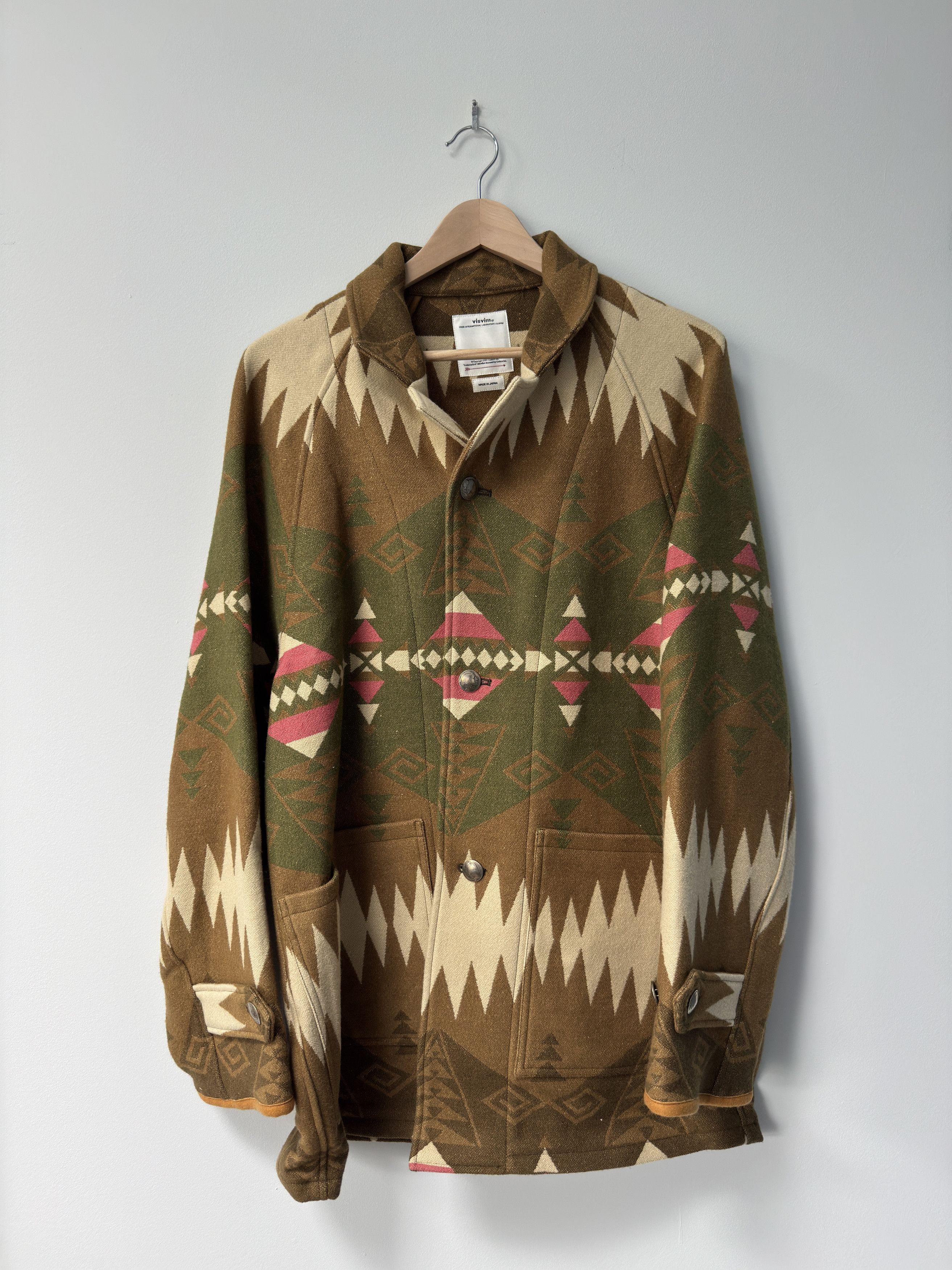 Visvim Visvim Hopland Coat Native Blanket Size US L / EU 52-54 / 3 - 1 Thumbnail