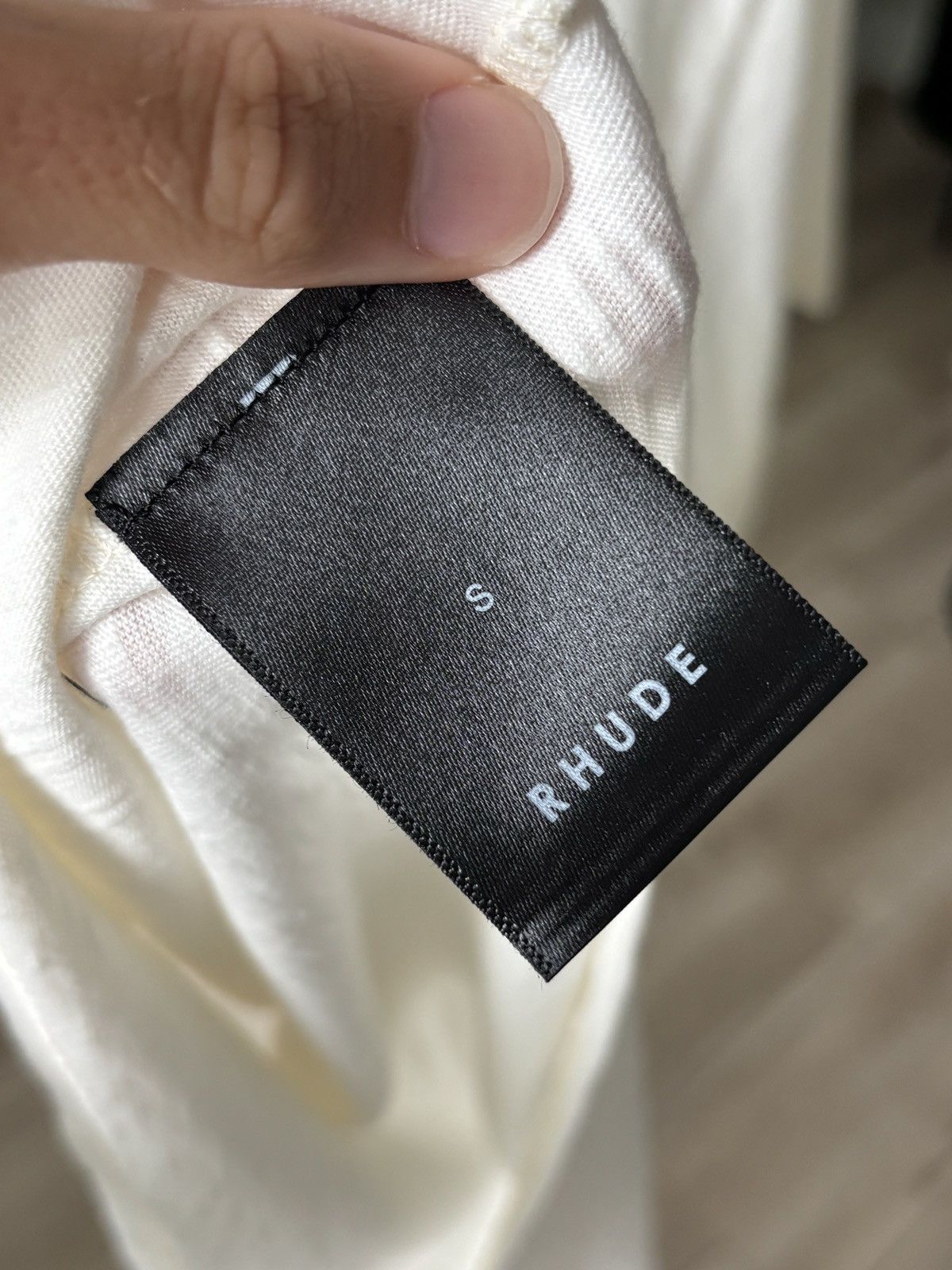 Rhude RHUDE | SLUB AMERICAN FLAG LOGO TEE Size US S / EU 44-46 / 1 - 5 Thumbnail