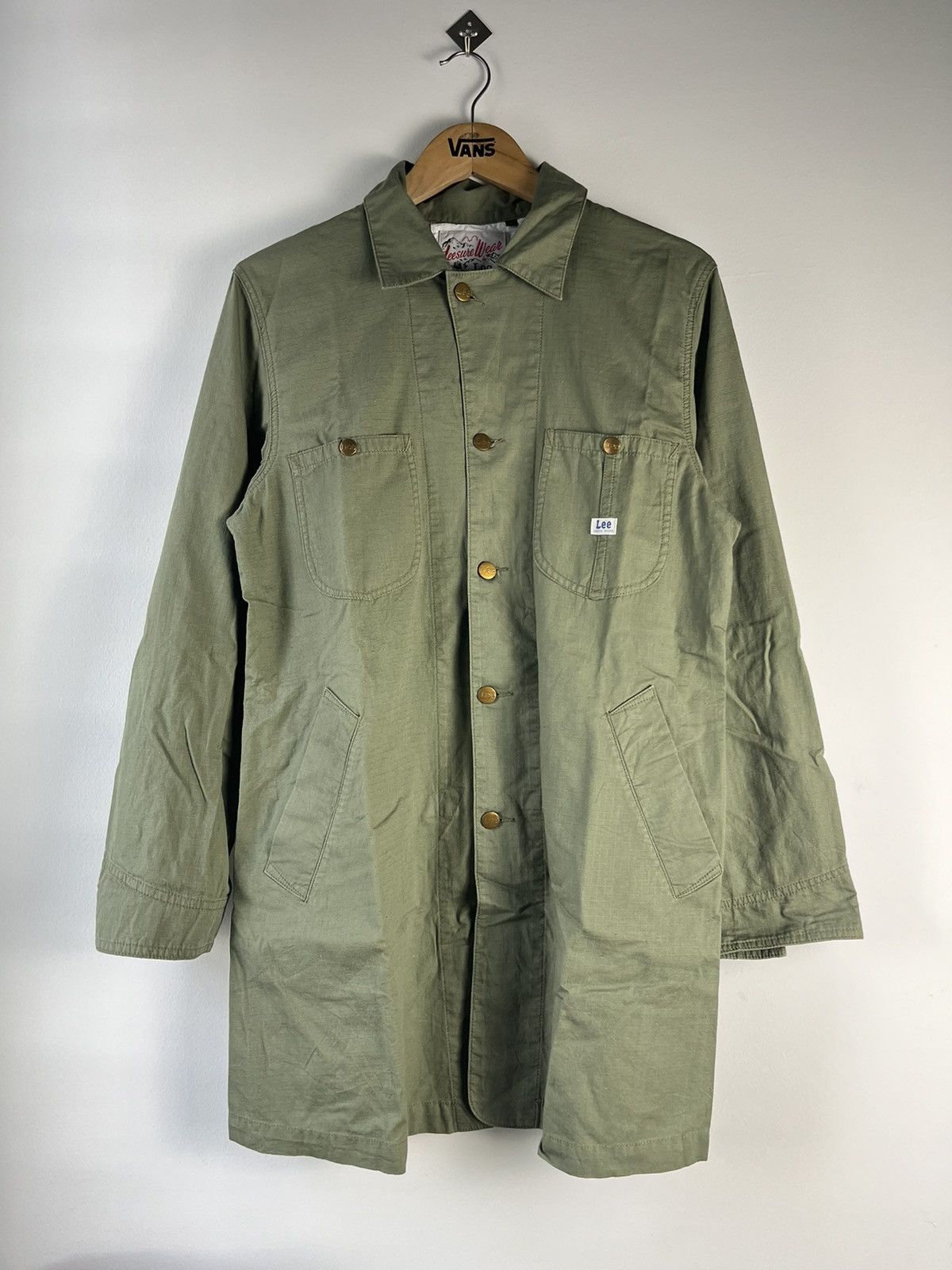 Lee × Vintage Lee Union Made Parka Green Army Size US M / EU 48-50 / 2 - 2 Thumbnail