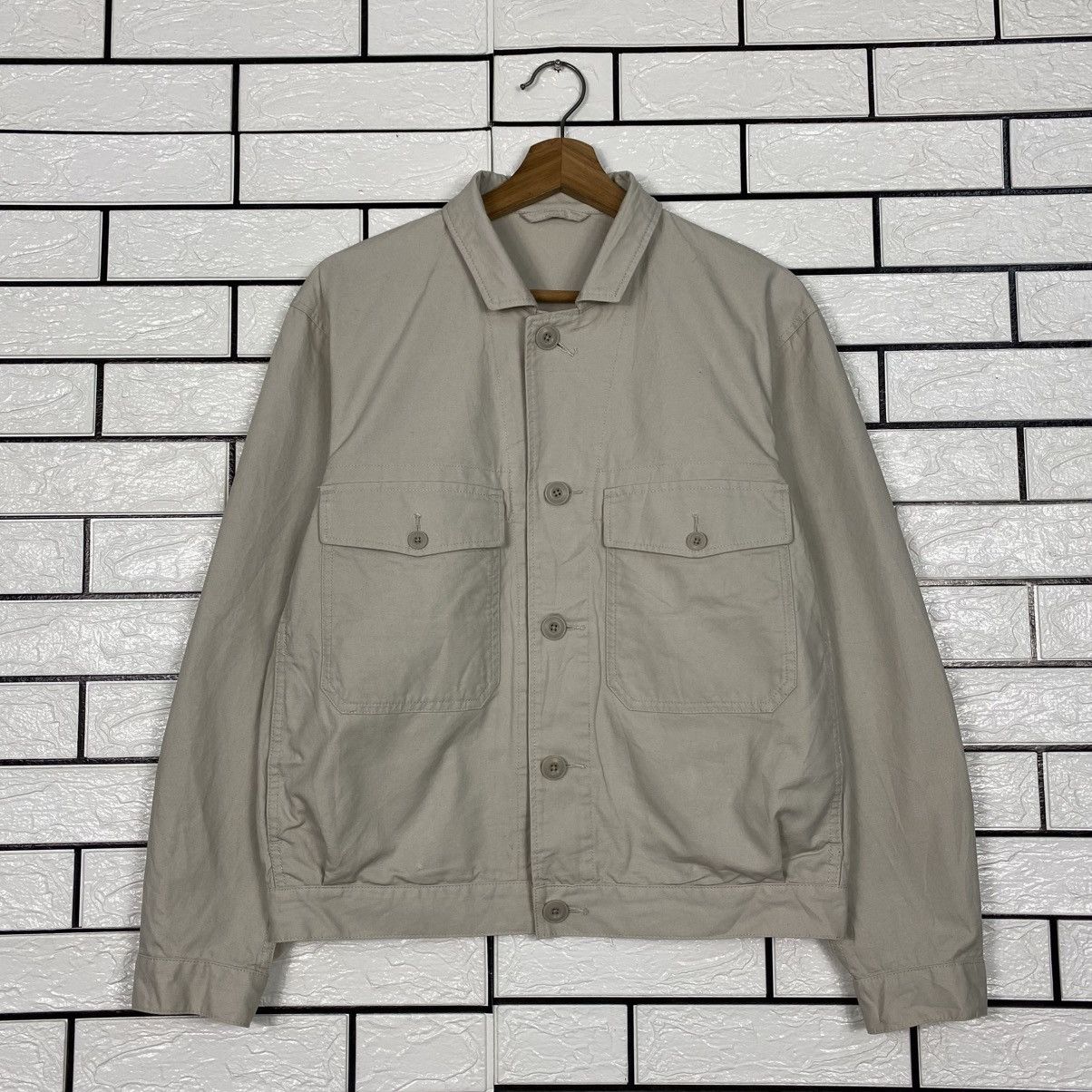 Japanese Brand 📌Button Chore Jacket Worker Uniqlo Undercover Size US S / EU 44-46 / 1 - 2 Thumbnail