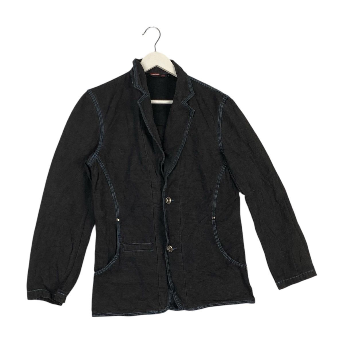 Designer × Vintage Vintage distressed HIKORY CHORE JACKET THE BLUE BEAR Size US M / EU 48-50 / 2 - 3 Thumbnail