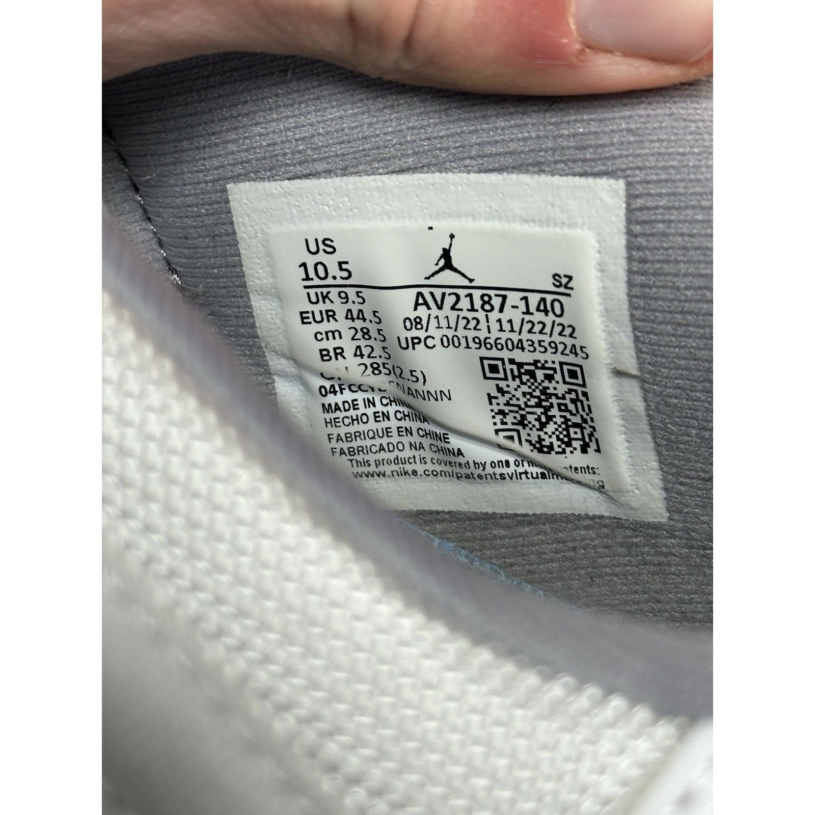 Jordan Brand Air Jordan 11 Retro Low Cement Grey - Size 10.5 Size US 13 / EU 46 - 7 Thumbnail