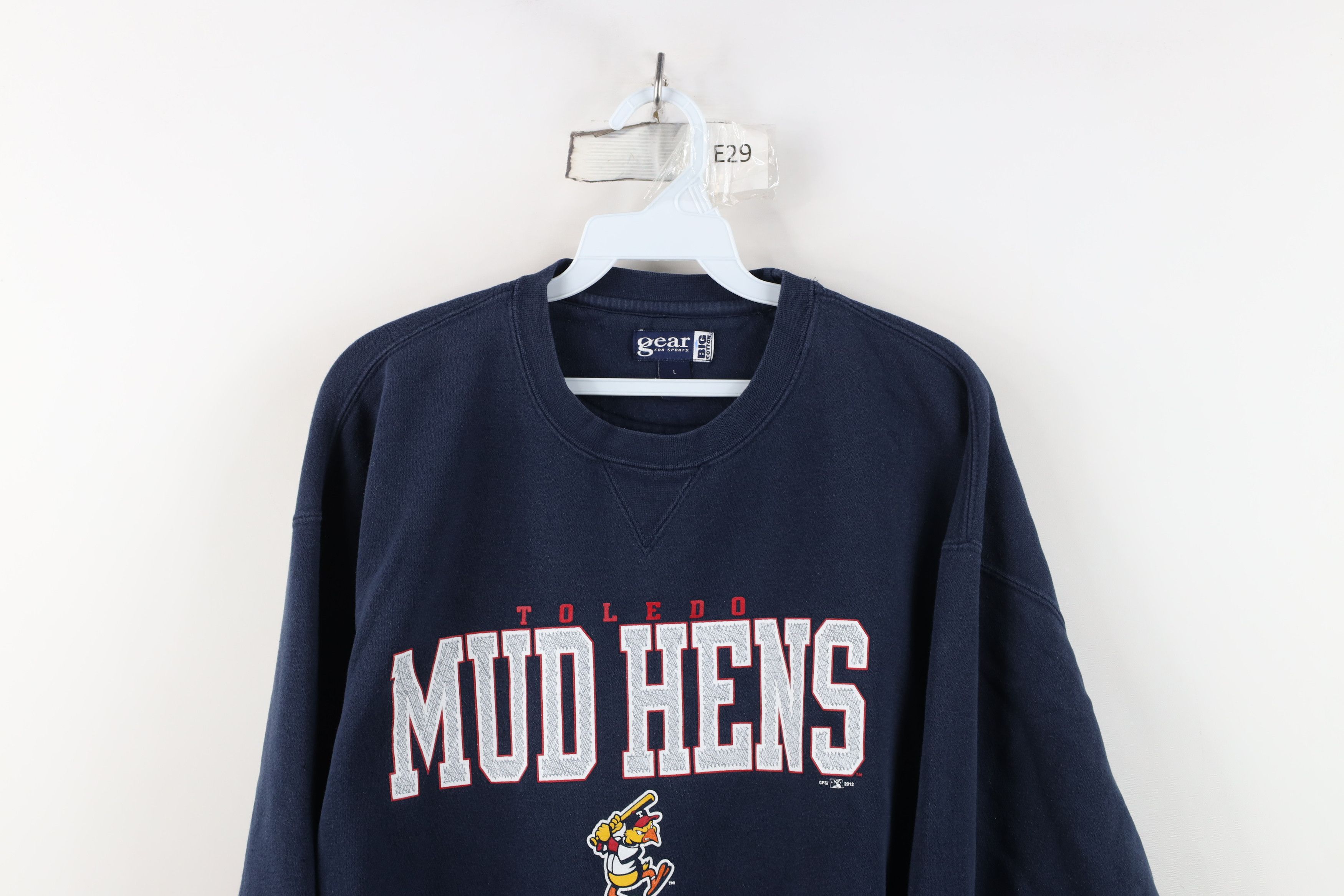 Vintage Y2K League Baseball Toledo Mud Hens Crewneck Sweatshirt Size US L / EU 52-54 / 3 - 2 Thumbnail