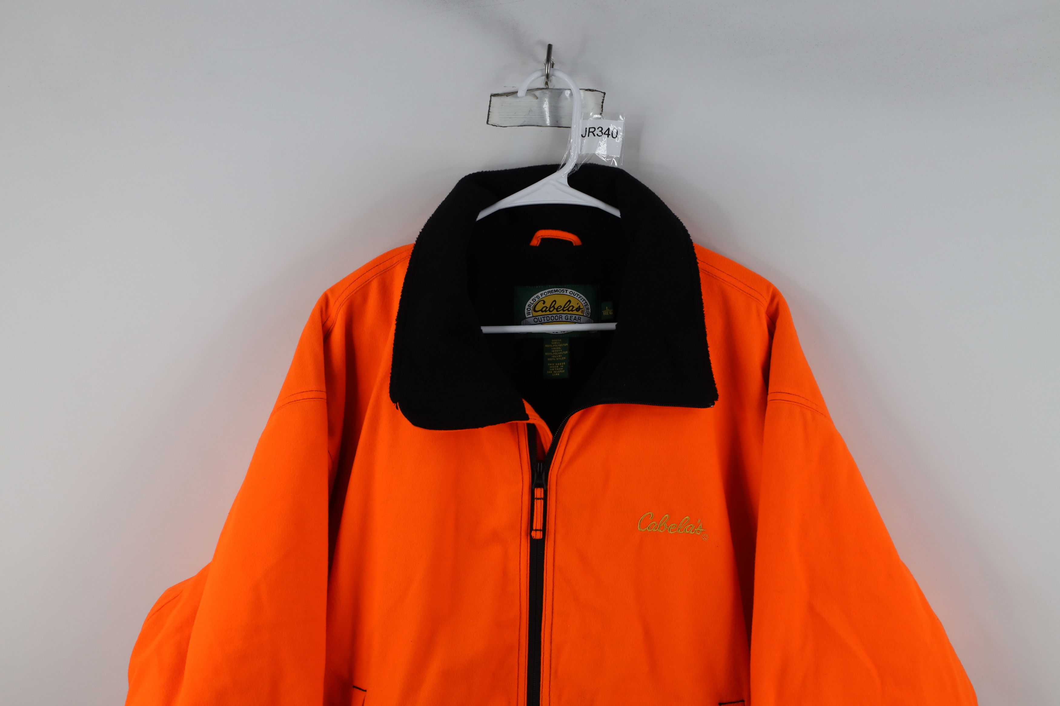 Cabelas × Vintage Vintage 90s Cabelas Fleece Lined Chamois Cloth Bomber Jacket Size US L / EU 52-54 / 3 - 2 Thumbnail