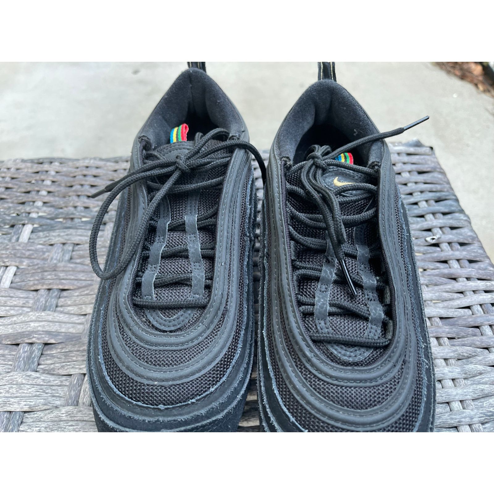 Nike 2019 Nike Air Max 97 QS Olympic Rings - Black Size US 8 / EU 41 - 3 Thumbnail