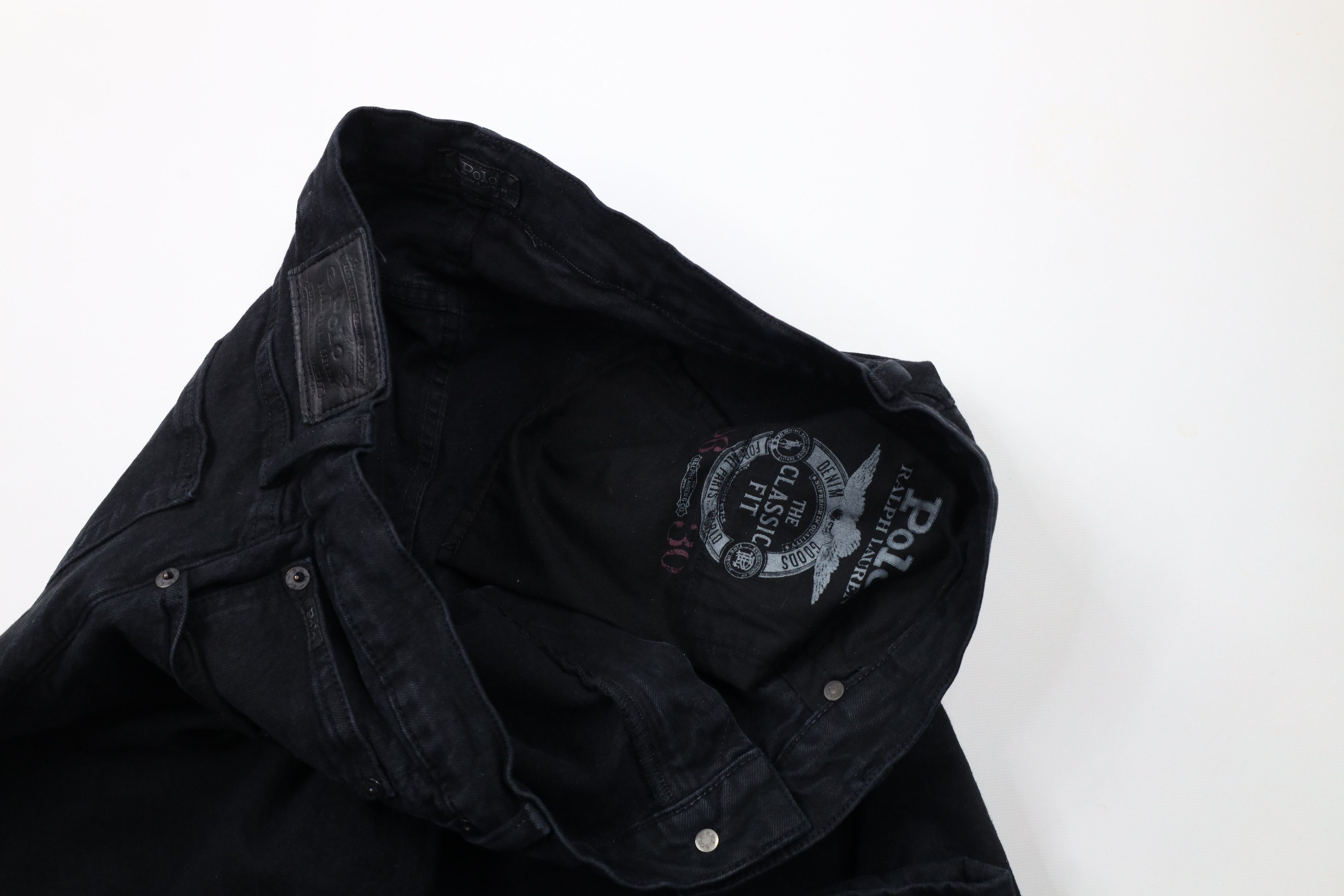 Ralph Lauren Vintage Ralph Lauren Classic Fit Stretch Denim Jeans Black Size US 36 / EU 52 - 7 Thumbnail