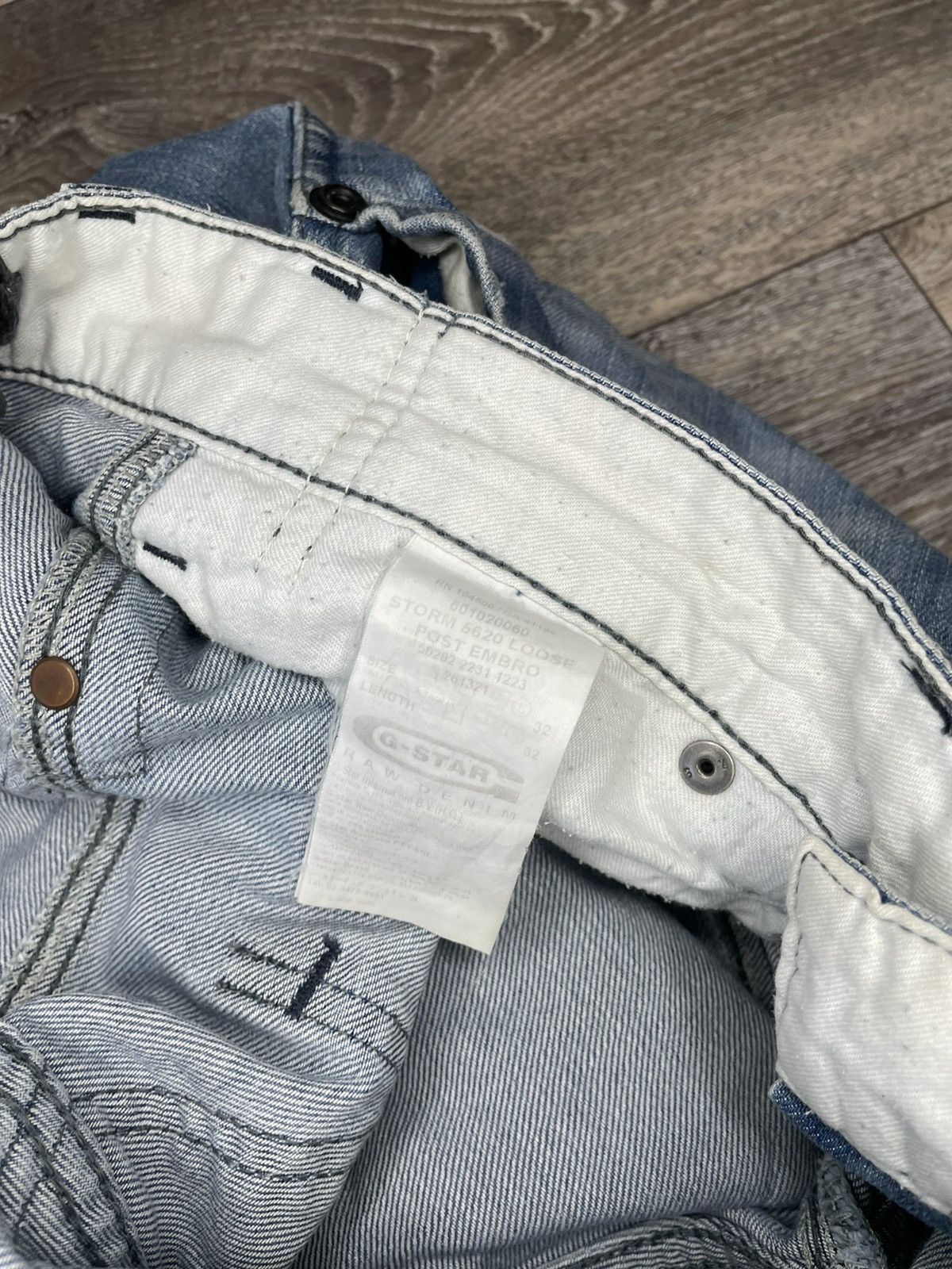 G-Star × Vintage G-star jeans big logo cargo pants Size US 32 / EU 48 - 13 Thumbnail