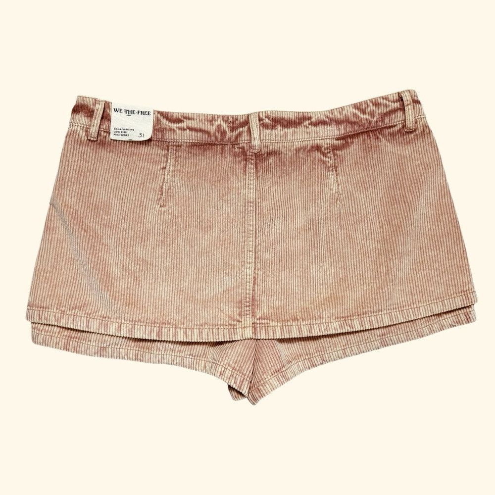 Free People NWT New Free People We The Free Gallivanting Cord Almondine Size 31" - 4 Thumbnail