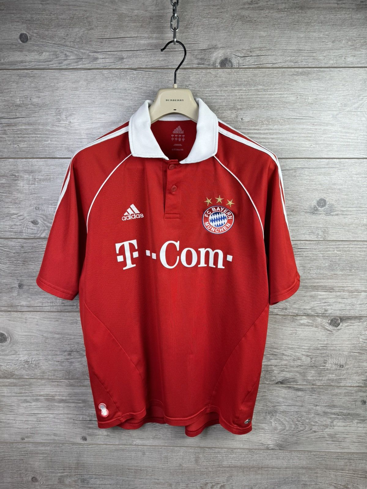 Adidas BAYERN ADIDAS 2006/2007 FOOTBALL HOME JERSEY SIZE L Size US L / EU 52-54 / 3 - 3 Thumbnail