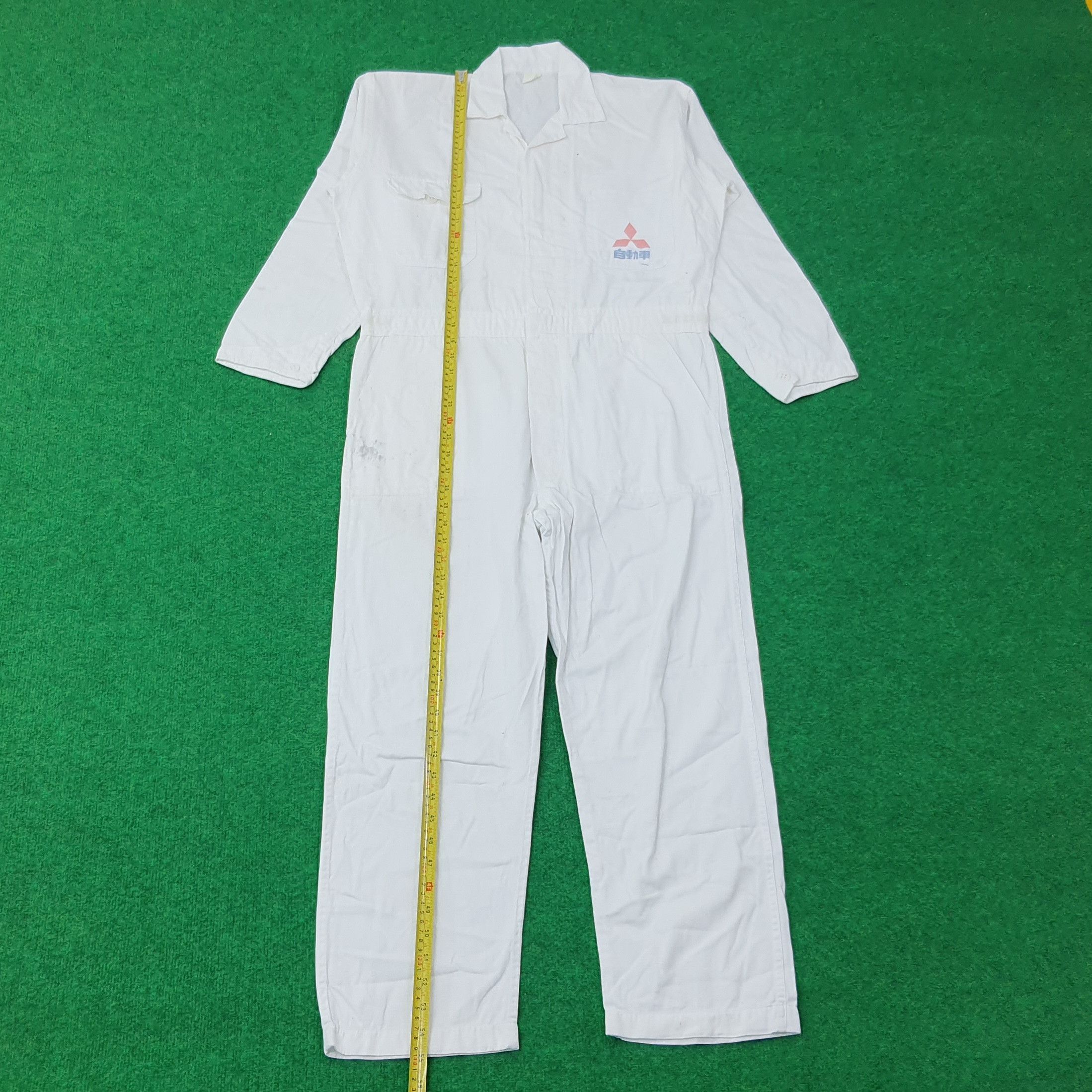 Japanese Brand Vintage Mitsubishi Japan Motorsports Button Coverall C227N13 Size US M / EU 48-50 / 2 - 4 Thumbnail