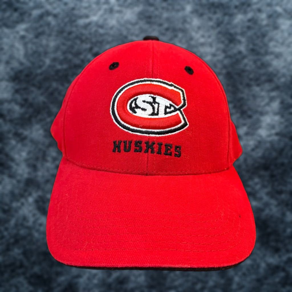 Vintage VINTAGE? CAPTIVATING HEADGEAR SCSU RED BASEBALL CAP HAT MENS OSFA Size ONE SIZE - 1 Thumbnail