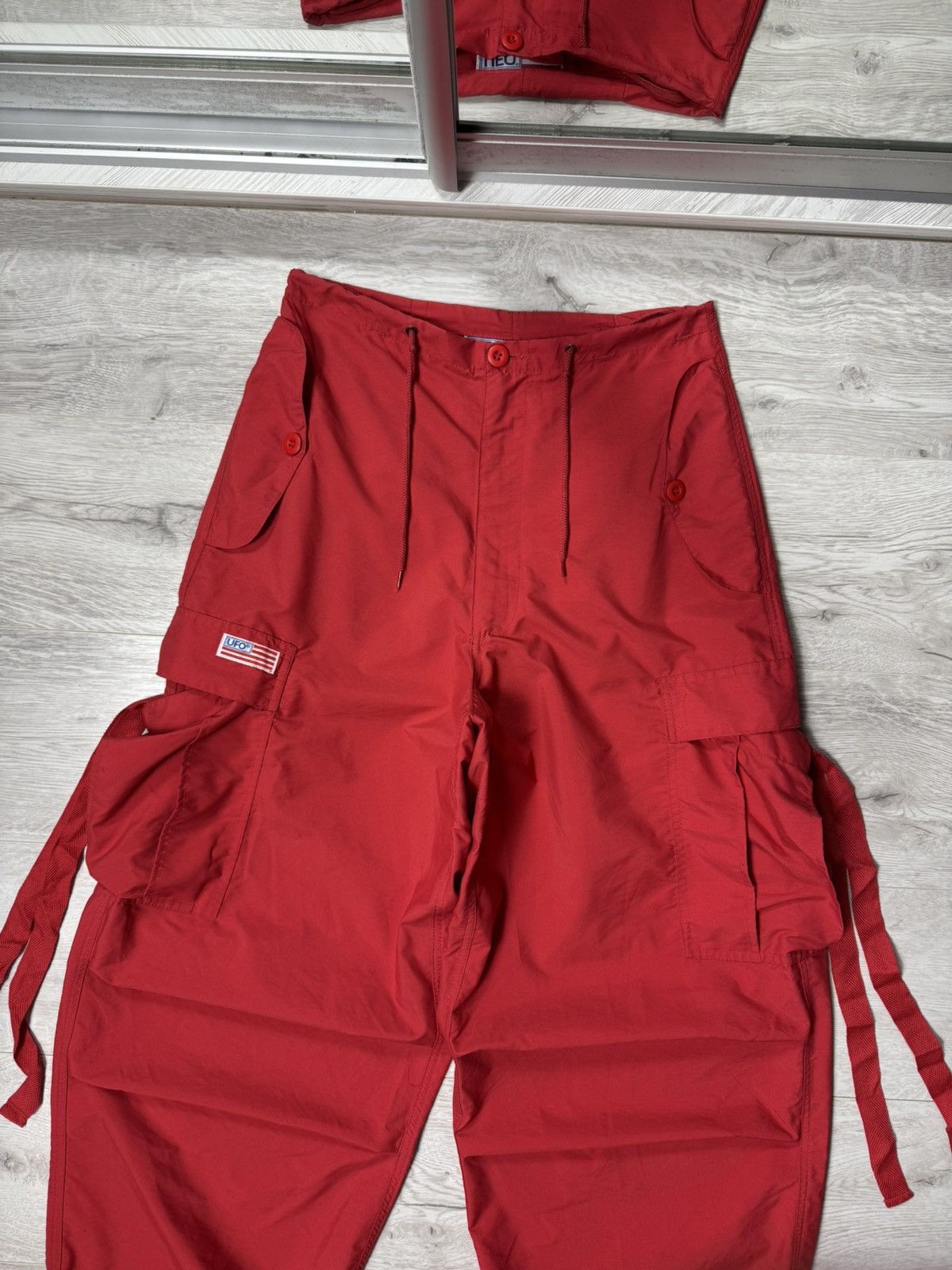 Other UFO Parachute Bondage Cargo Oversized Pants USA Japan Style Size US 30 / EU 46 - 5 Thumbnail