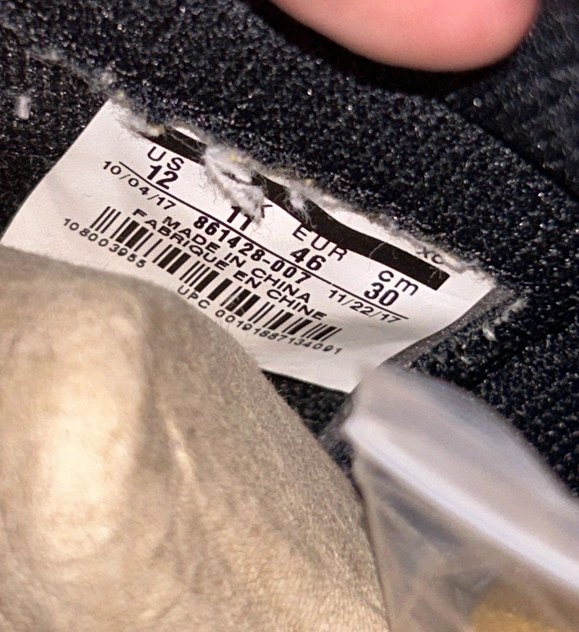Jordan Brand Size 12 - Air Jordan 1 Retro OG NRG High Gold Toe Preowned Size US 12 / EU 45 - 9 Thumbnail
