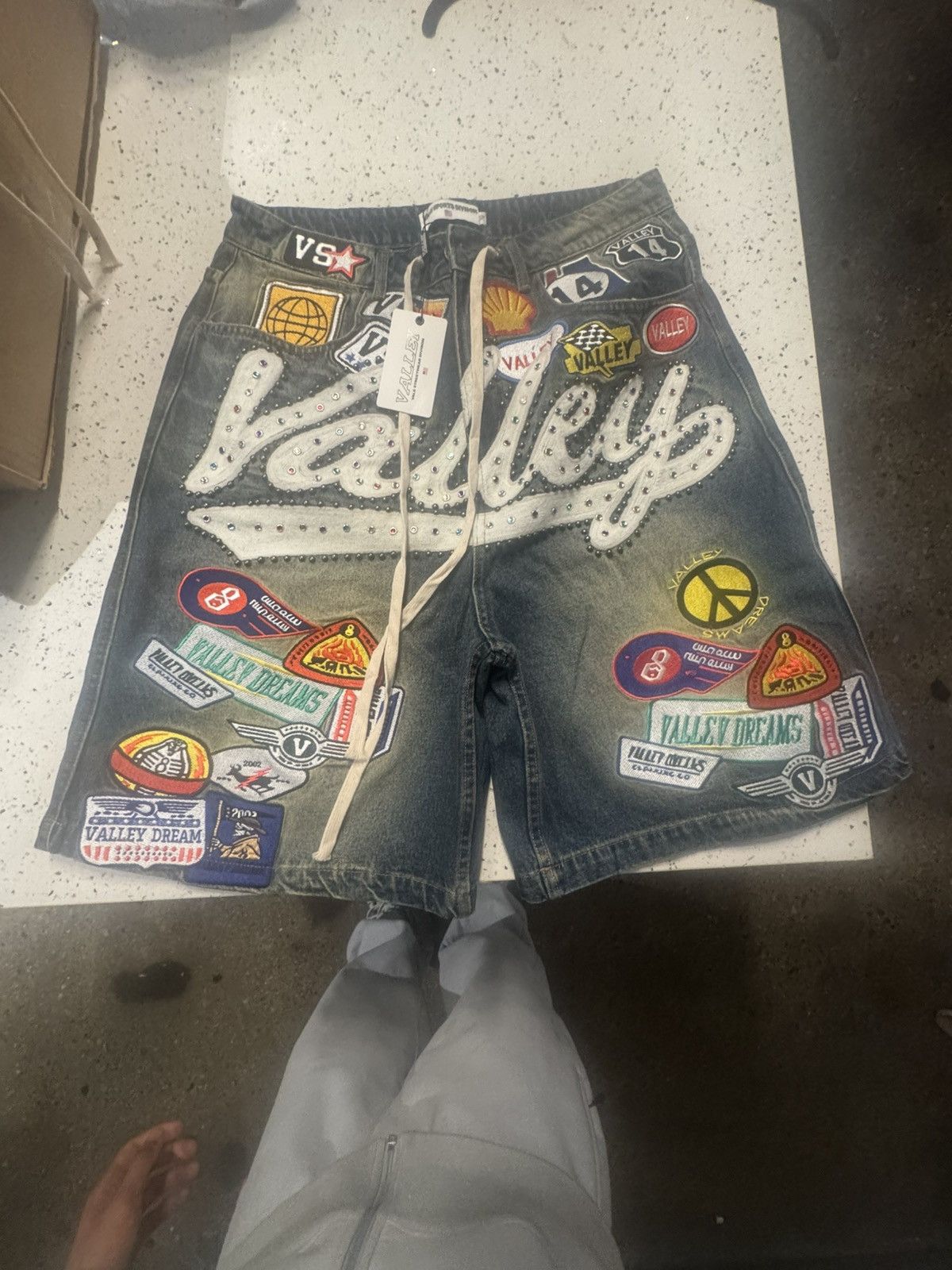 Vale Vale Forever 1980s Jorts Size US 36 / EU 52 - 3 Thumbnail