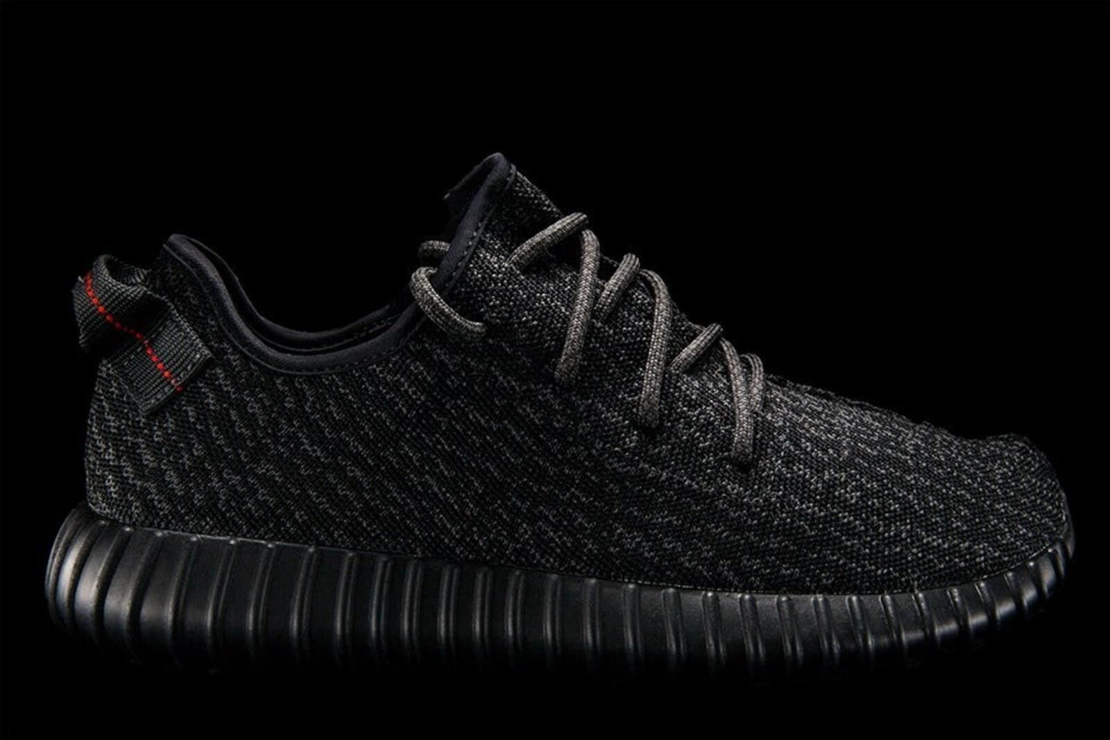 Adidas 2015 adidas Yeezy Boost 350 v1 Pirate Black 1.0 AQ2659 US7.5 Size US 7.5 / EU 40-41 - 1 Thumbnail