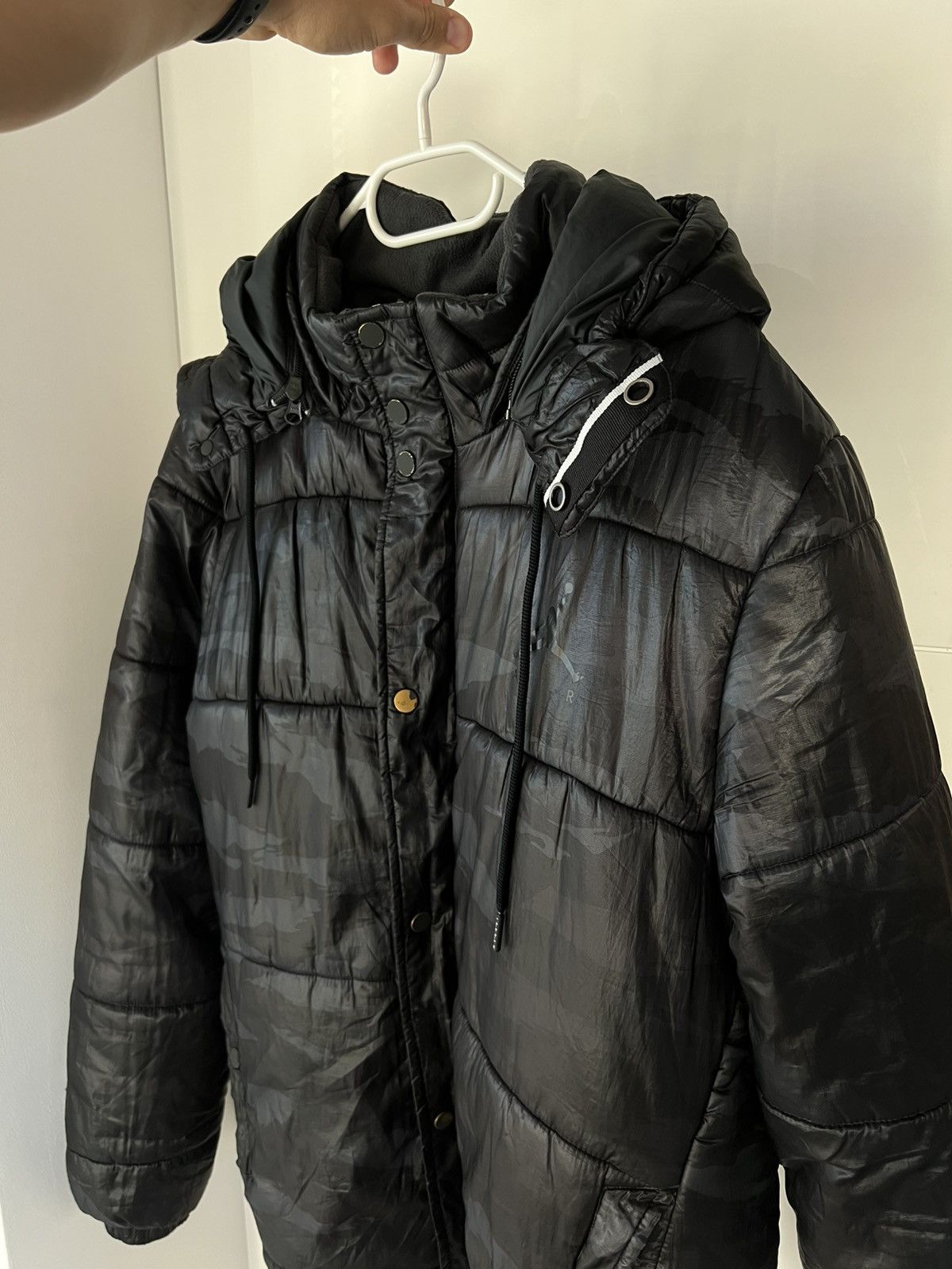Jordan Brand Nike Air Jordan Avant Garde Camo Puffer Regular Down Jacket Size US M / EU 48-50 / 2 - 1 Thumbnail
