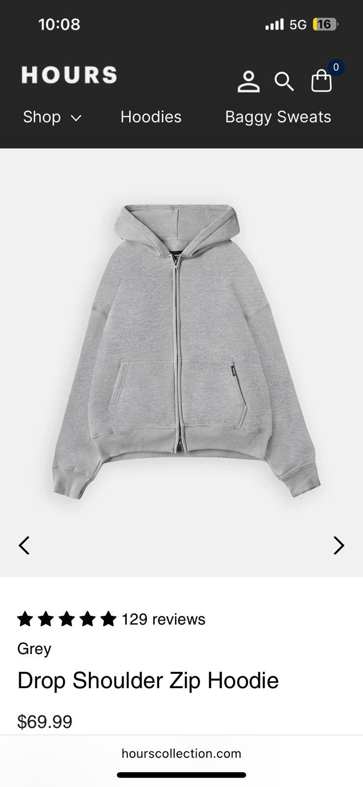 Other Hours Grey Tracksuit Size Large Size US L / EU 52-54 / 3 - 5 Thumbnail