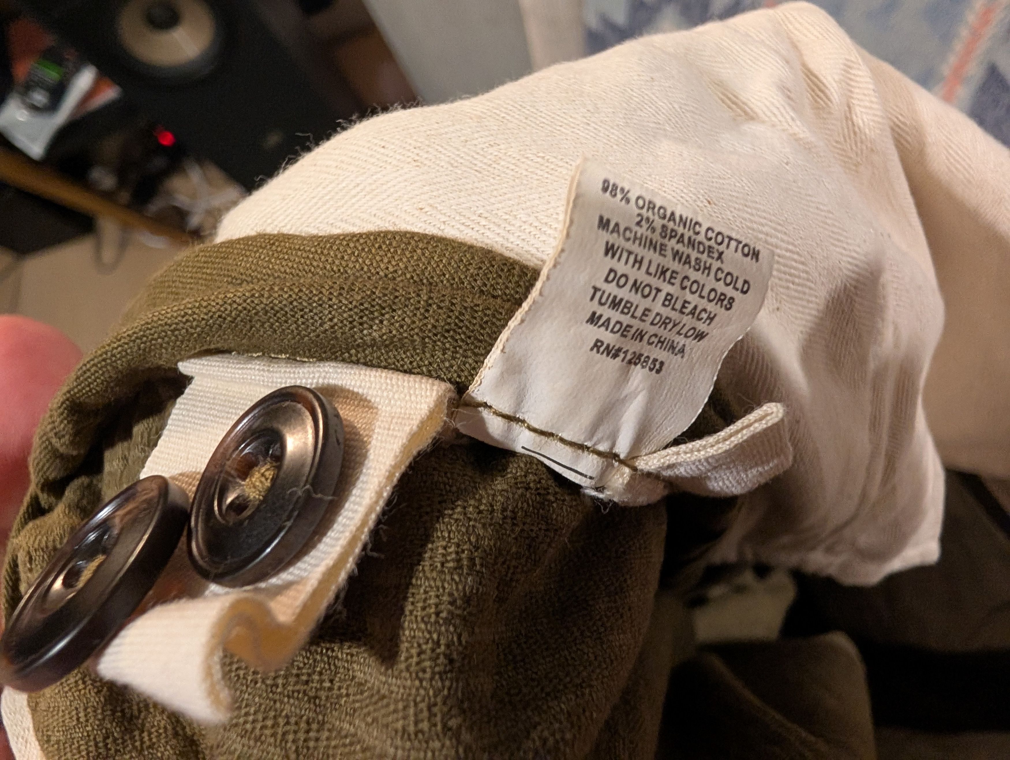 Taylor Stitch The Taylor Stitch Slim Foundation Pant in Olive Cord Size US 38 / EU 54 - 5 Thumbnail