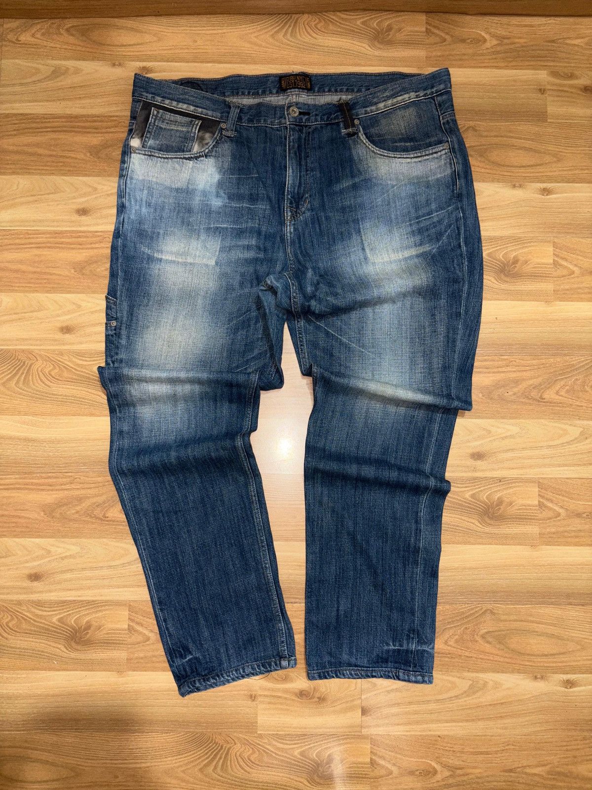 Fubu FUBU Y2K Vintage Baggy Denim Jeans Size US 42 / EU 58 - 2 Thumbnail