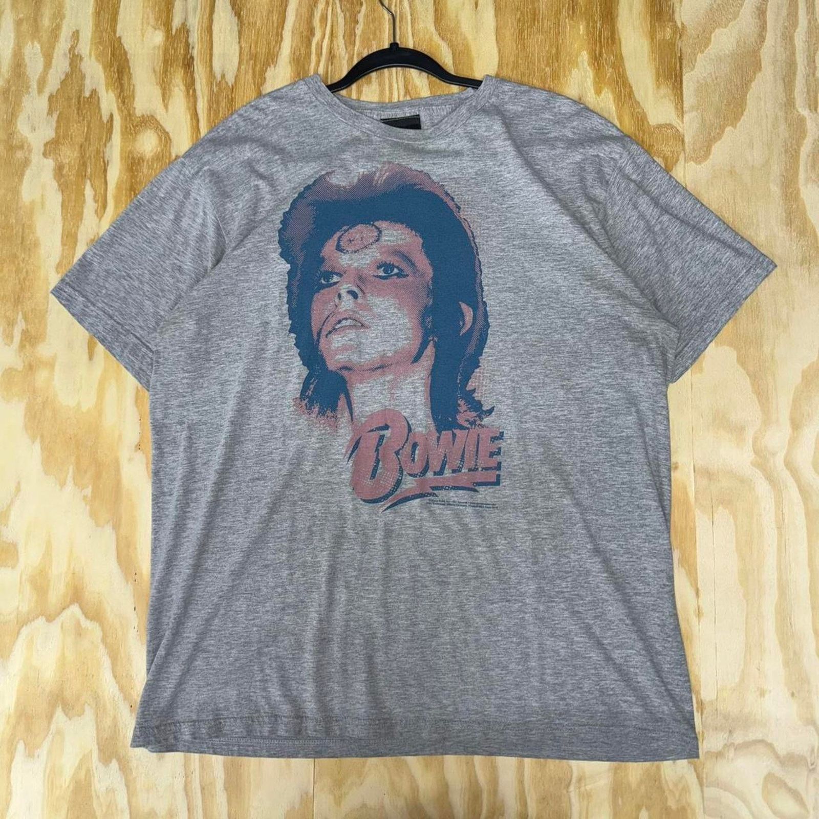 Vintage Vintage y2k heather grey david bowie zion rootwear t-shirt Size US XL / EU 56 / 4 - 1 Thumbnail
