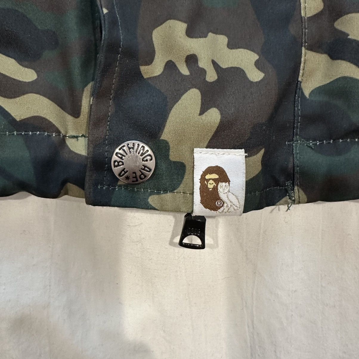 Bape × October's Very Own Ovo x Bape Woodland Camo Snowboard Jacket Size US XL / EU 56 / 4 - 3 Thumbnail