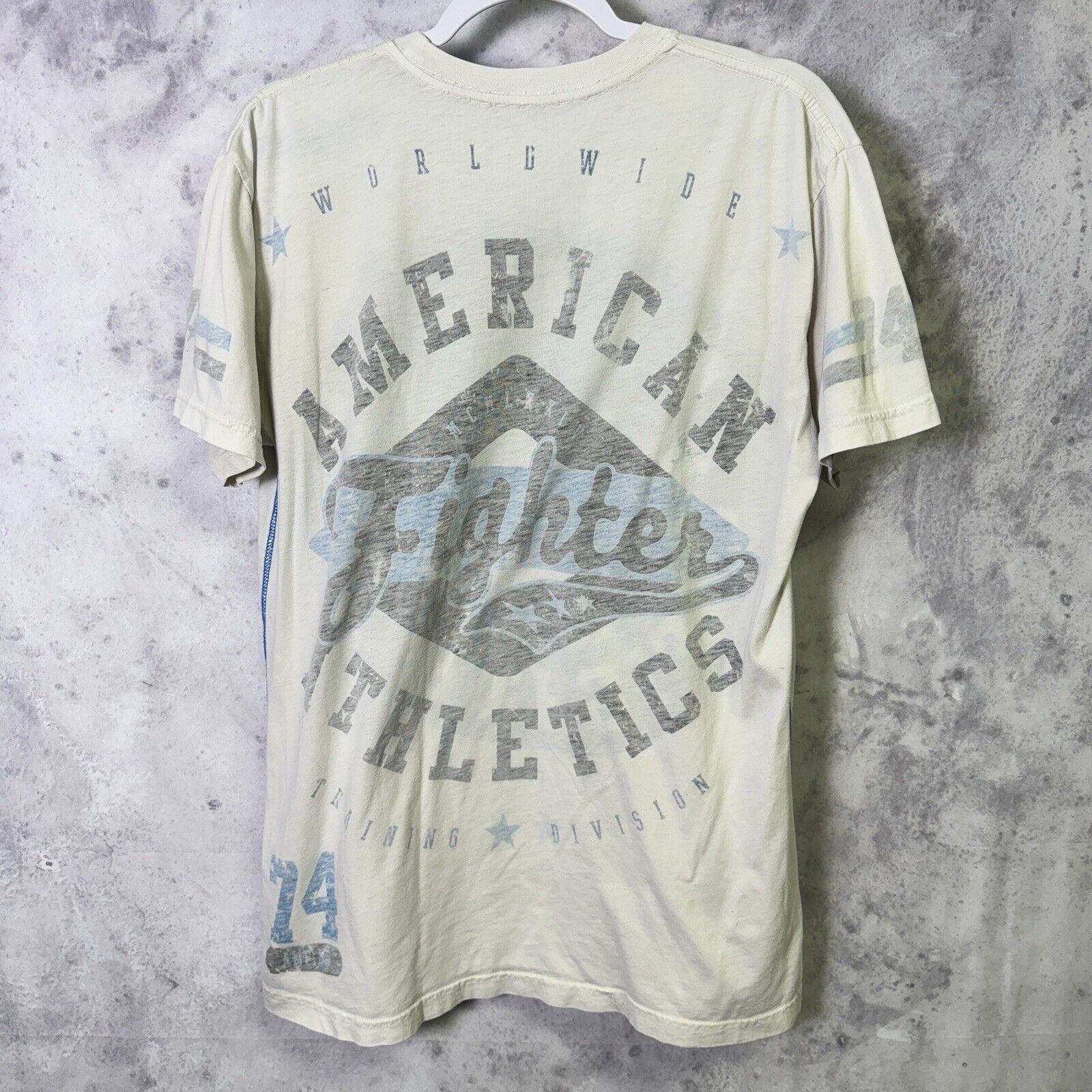 Other American Fighter Training Division T Shirt Mens L White Size US L / EU 52-54 / 3 - 2 Thumbnail