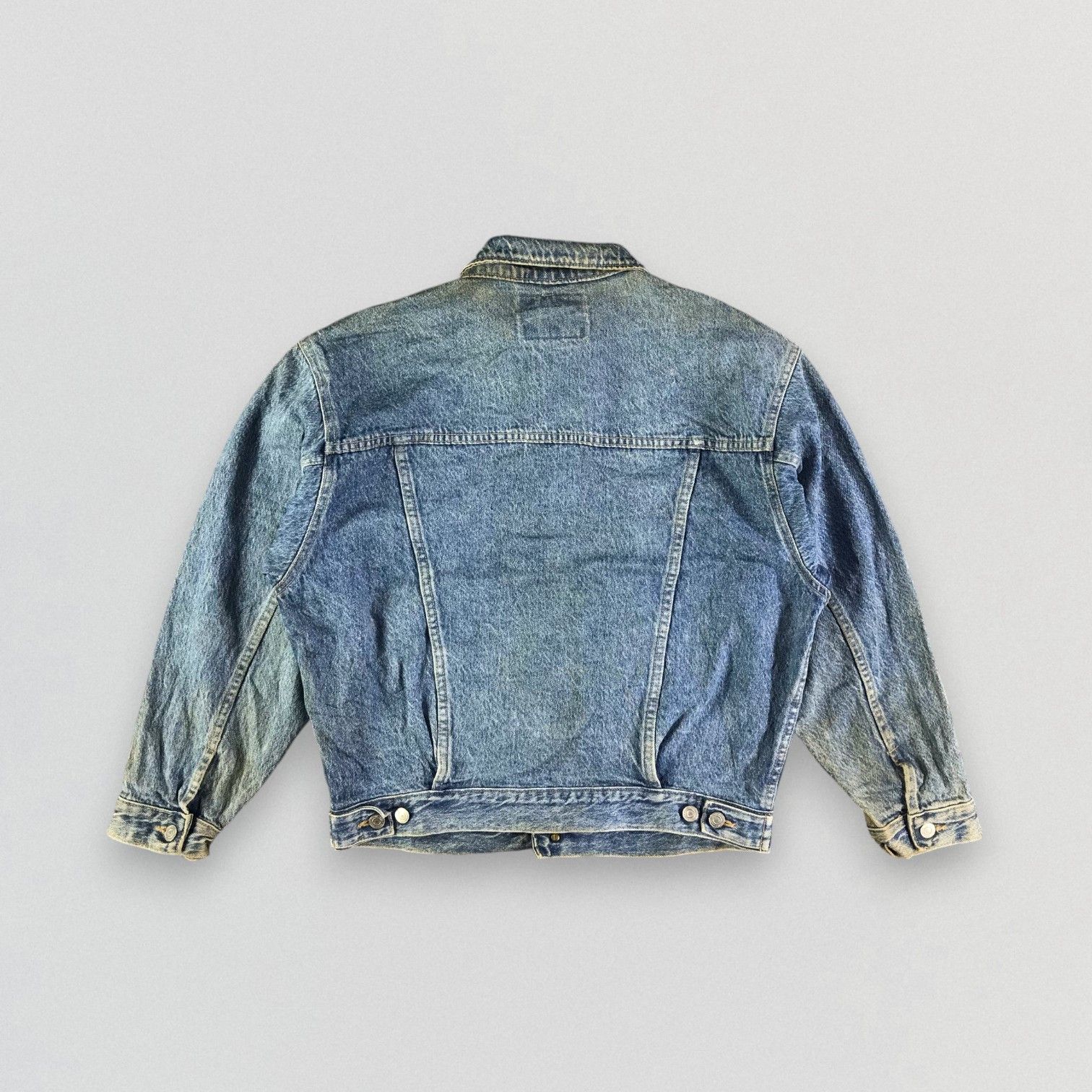 Big John Vintage Dirty Wash Big John Denim Jacket Size US M / EU 48-50 / 2 - 3 Thumbnail
