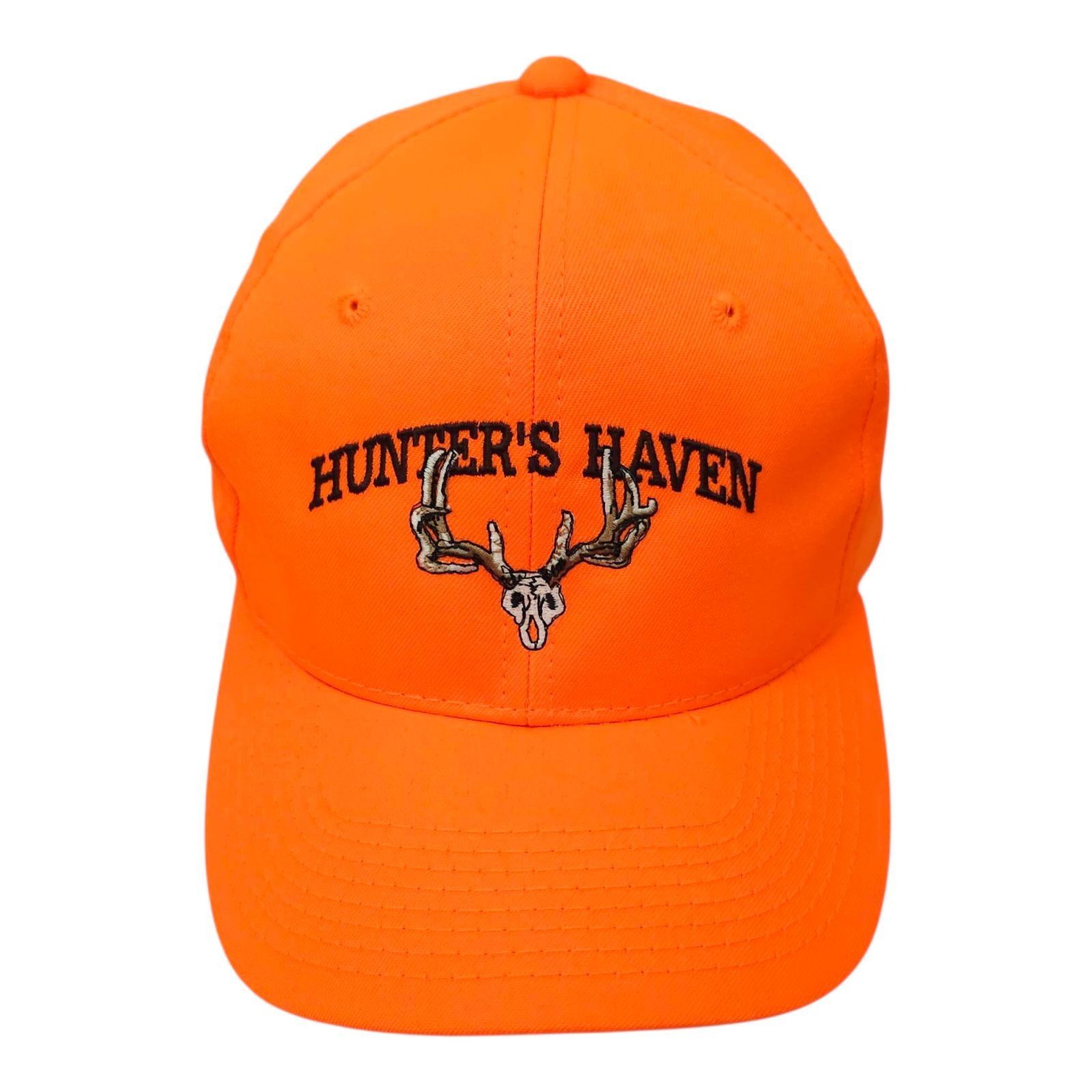 Other Hunters Haven Blaze Orange Snapback Cap Trucker Baseball Hat Size ONE SIZE - 13 Thumbnail