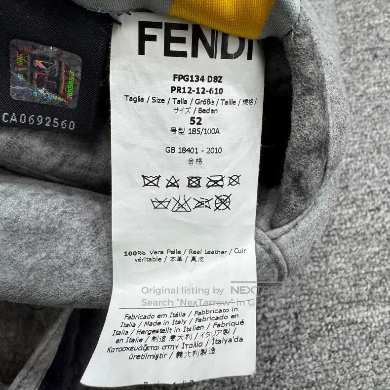Fendi Fendi Leather and Fur Coat Size US L / EU 52-54 / 3 - 5 Thumbnail