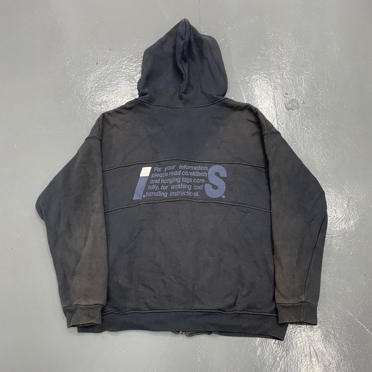 Issey Miyake Vintage Sunfaded IS Issey Miyake Hoodie Jacket Shirt Sample Size US L / EU 52-54 / 3 - 2 Thumbnail